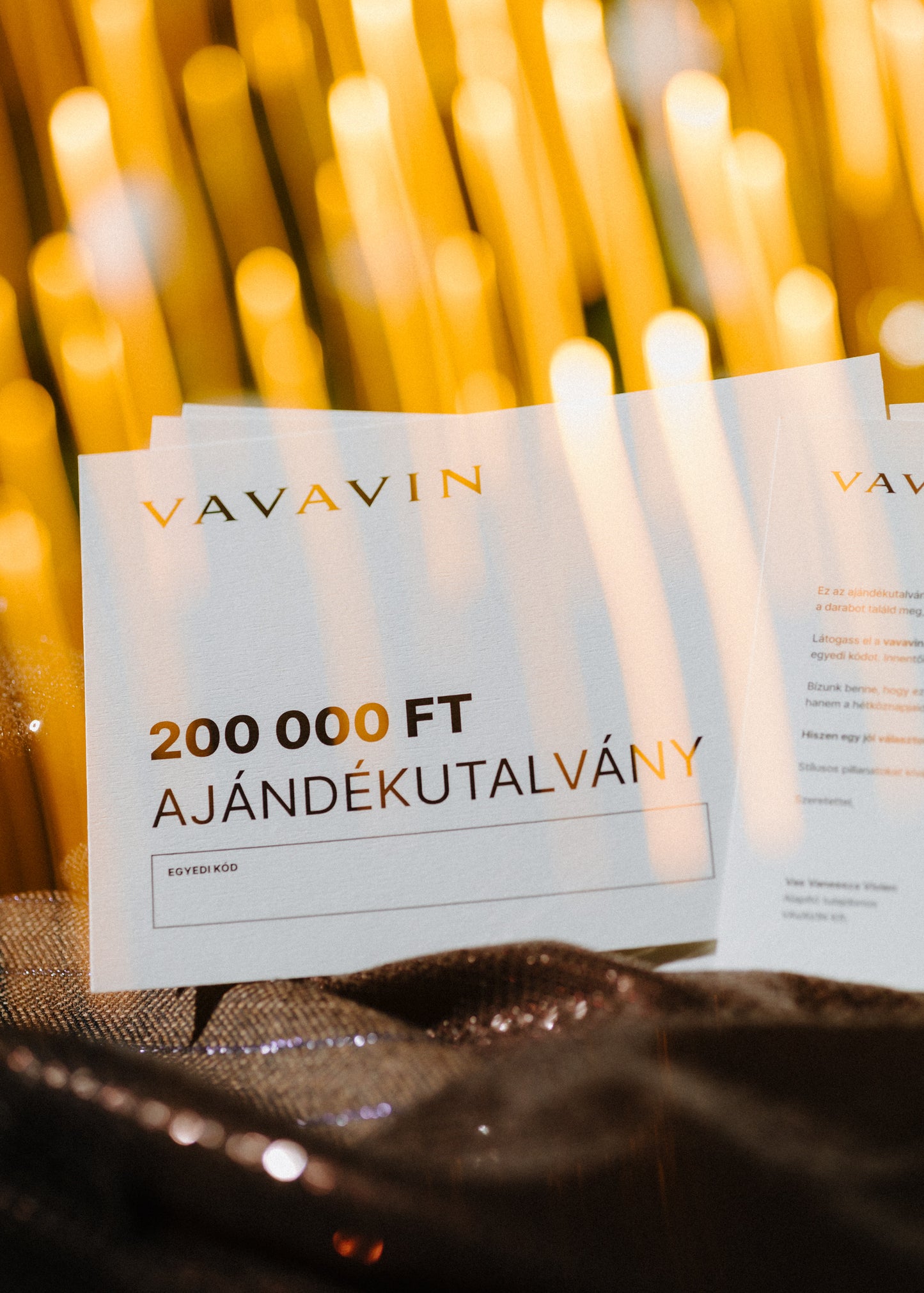 VAVAVIN Ajándékutalvány