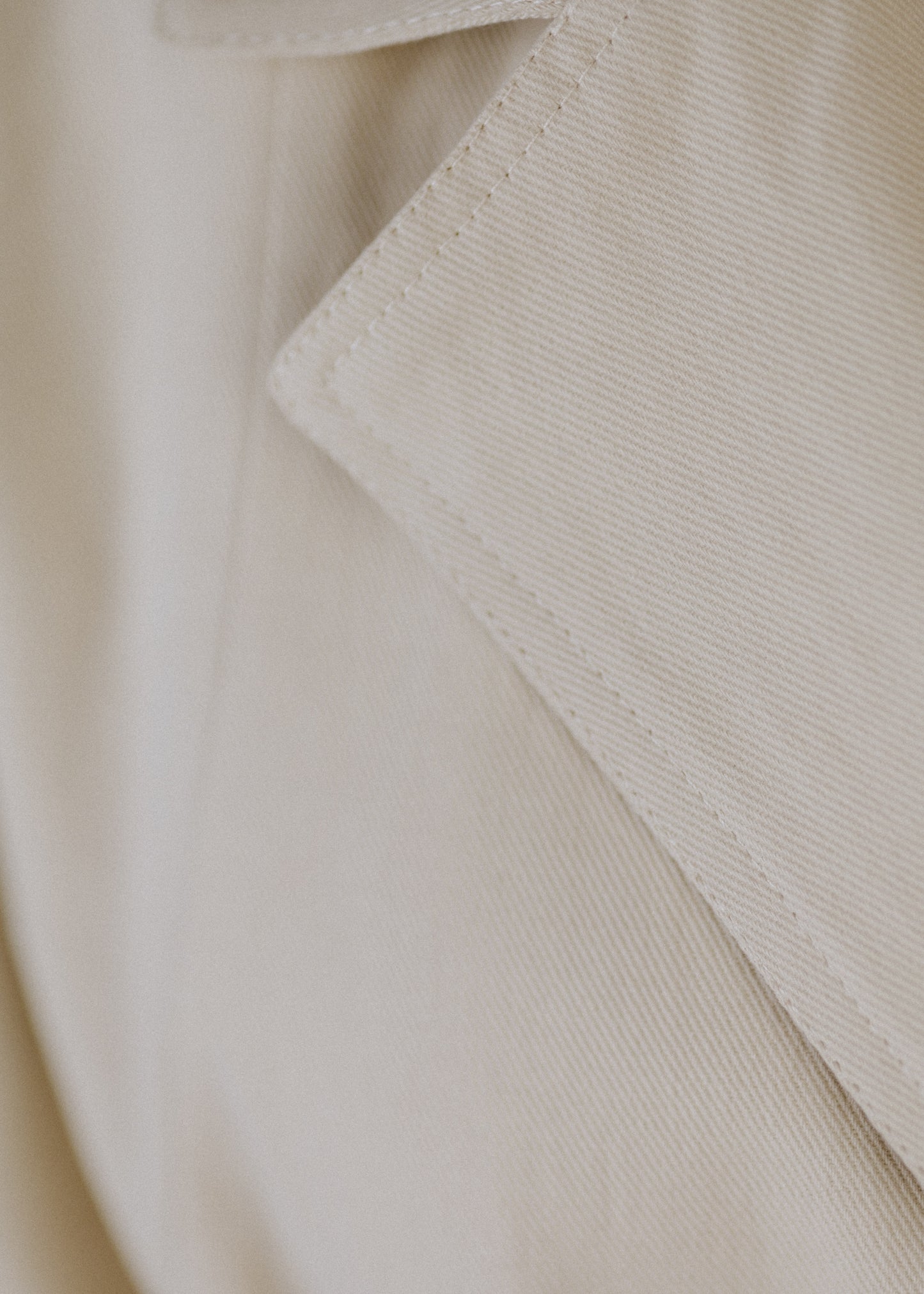 TWILL ASSZIMETRIKUS STATEMENT KABÁT