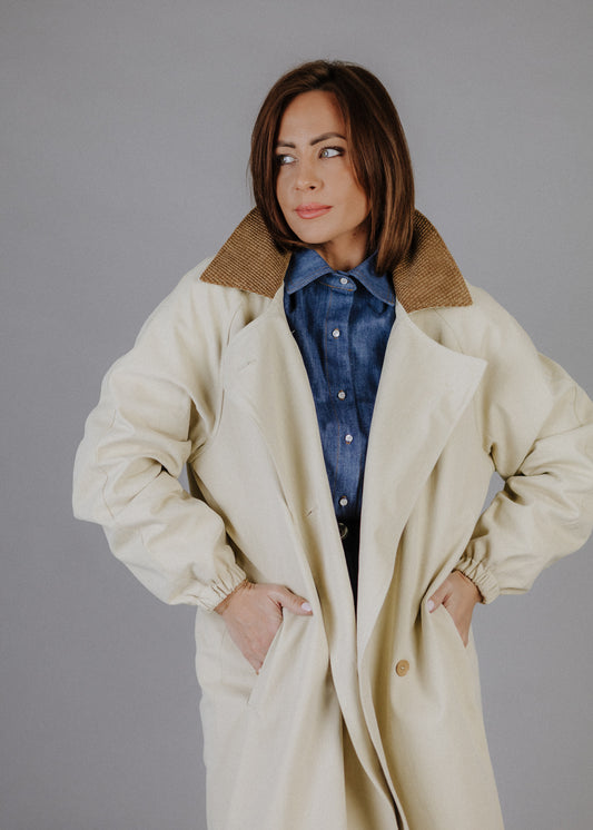 TWILL BALLONKABÁT KORDBÁRSONY GALLÉRRAL