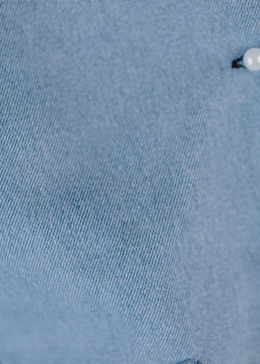 LIMITÁLT BŐSZÁRÚ FARMER FODROS DERÉKKAL