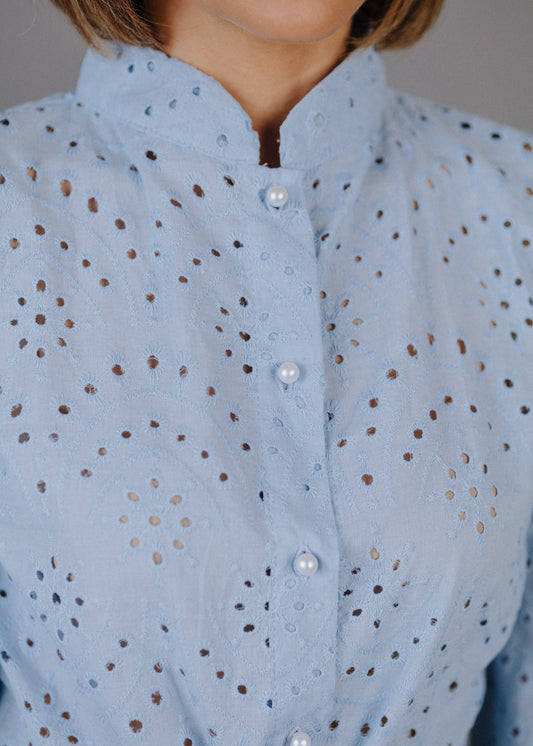 Madeira ingruha babakék színben