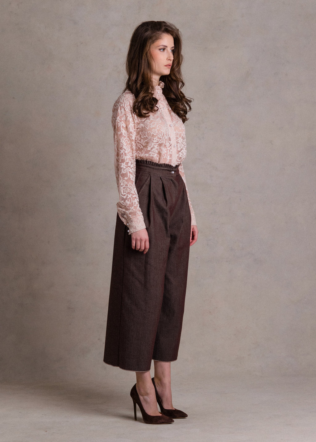 Farmer culottes barna színben – VAVAVIN