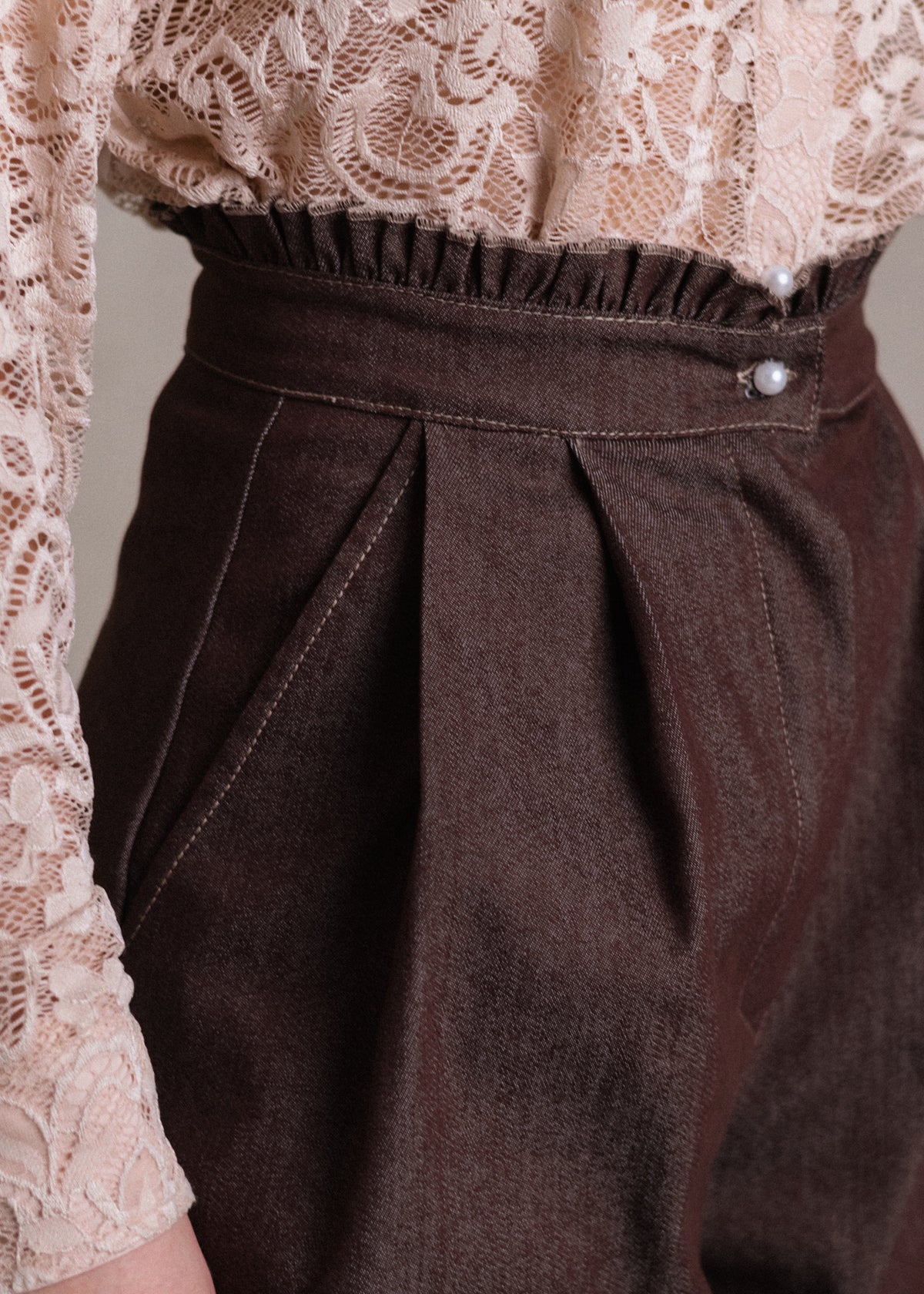 Farmer culottes barna színben – VAVAVIN