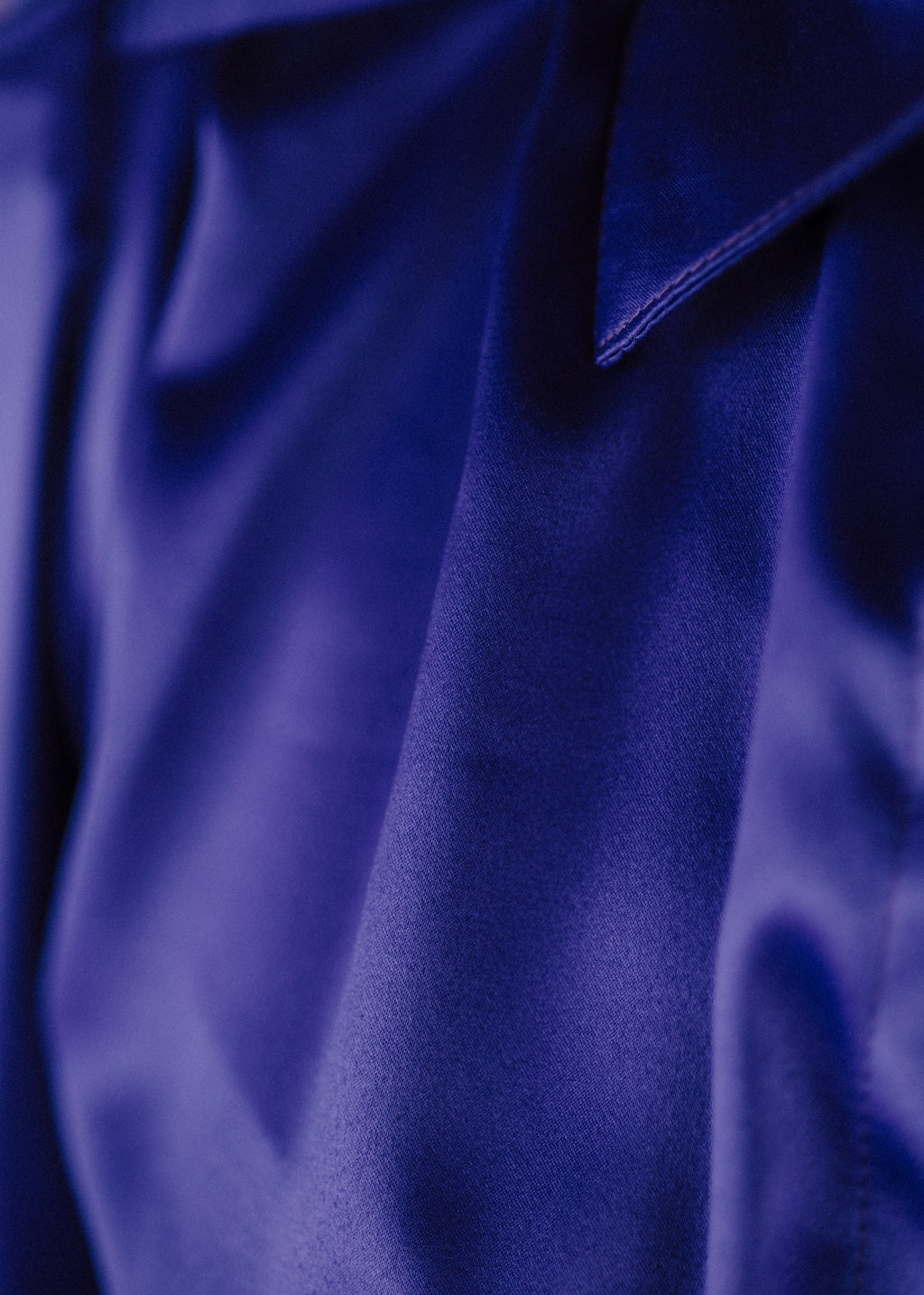 Silk blouse in purple