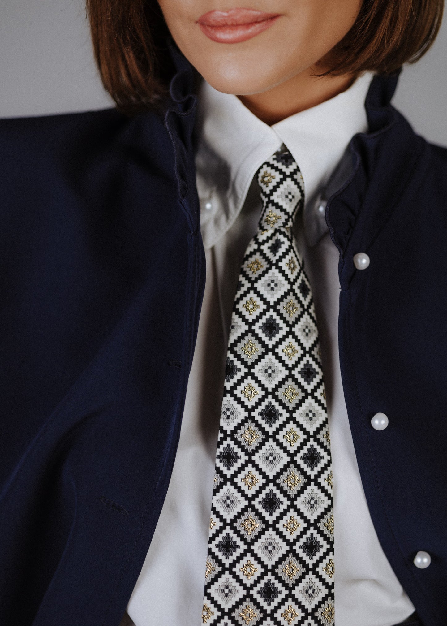Brocade tie