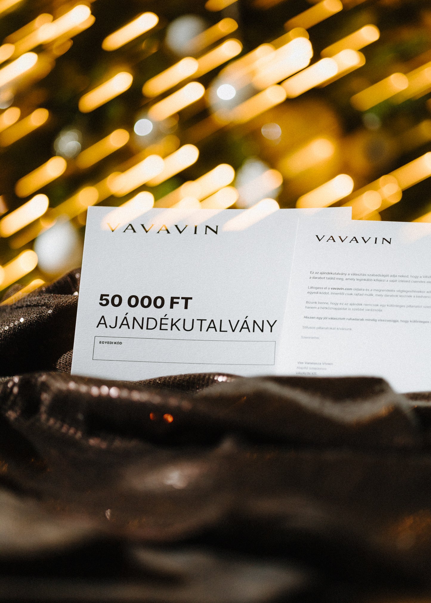 VAVAVIN Ajándékutalvány
