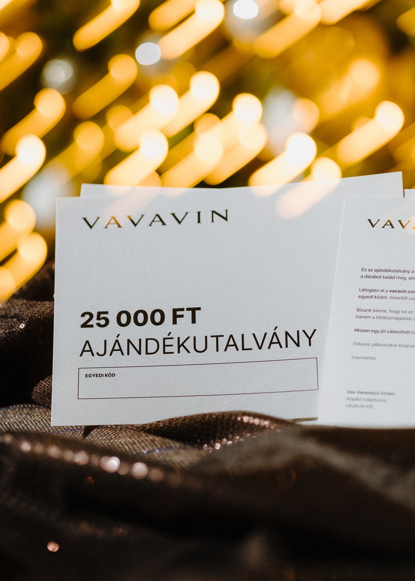 VAVAVIN Ajándékutalvány