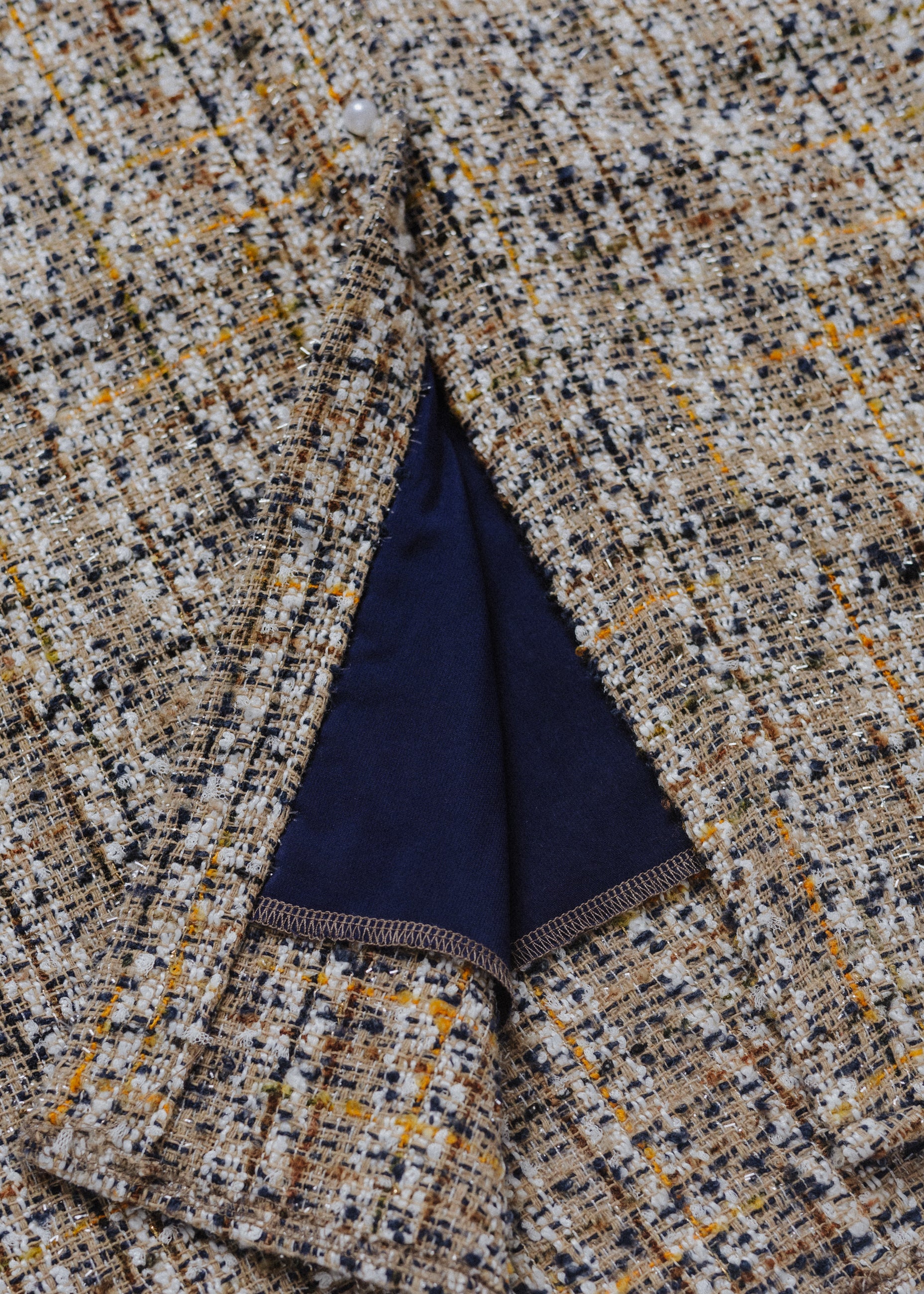 Limited edition bouclé dress