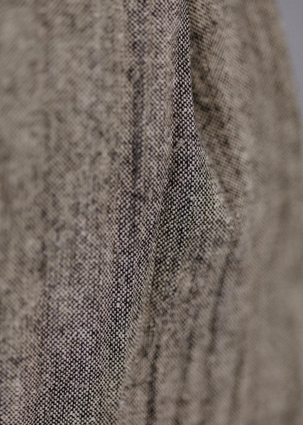 CRUSHED TWEED TROUSERS WITH WOOL