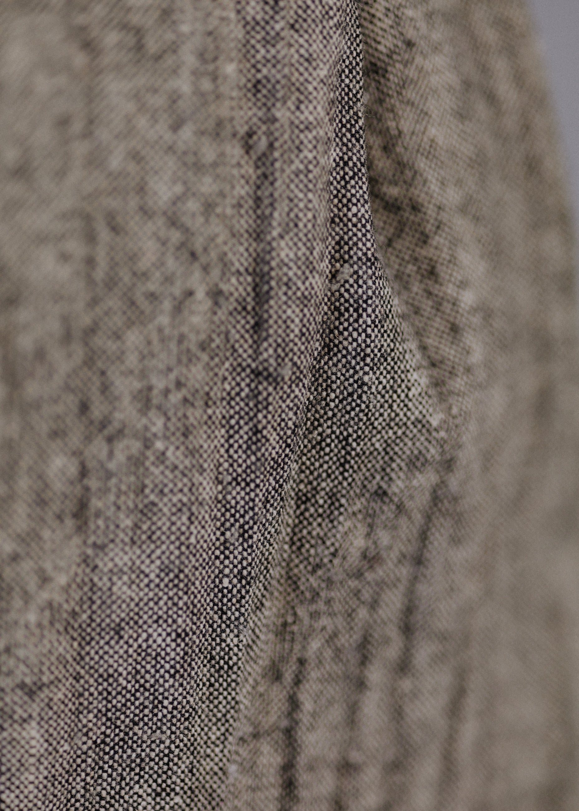 CRUSHED TWEED TROUSERS WITH WOOL