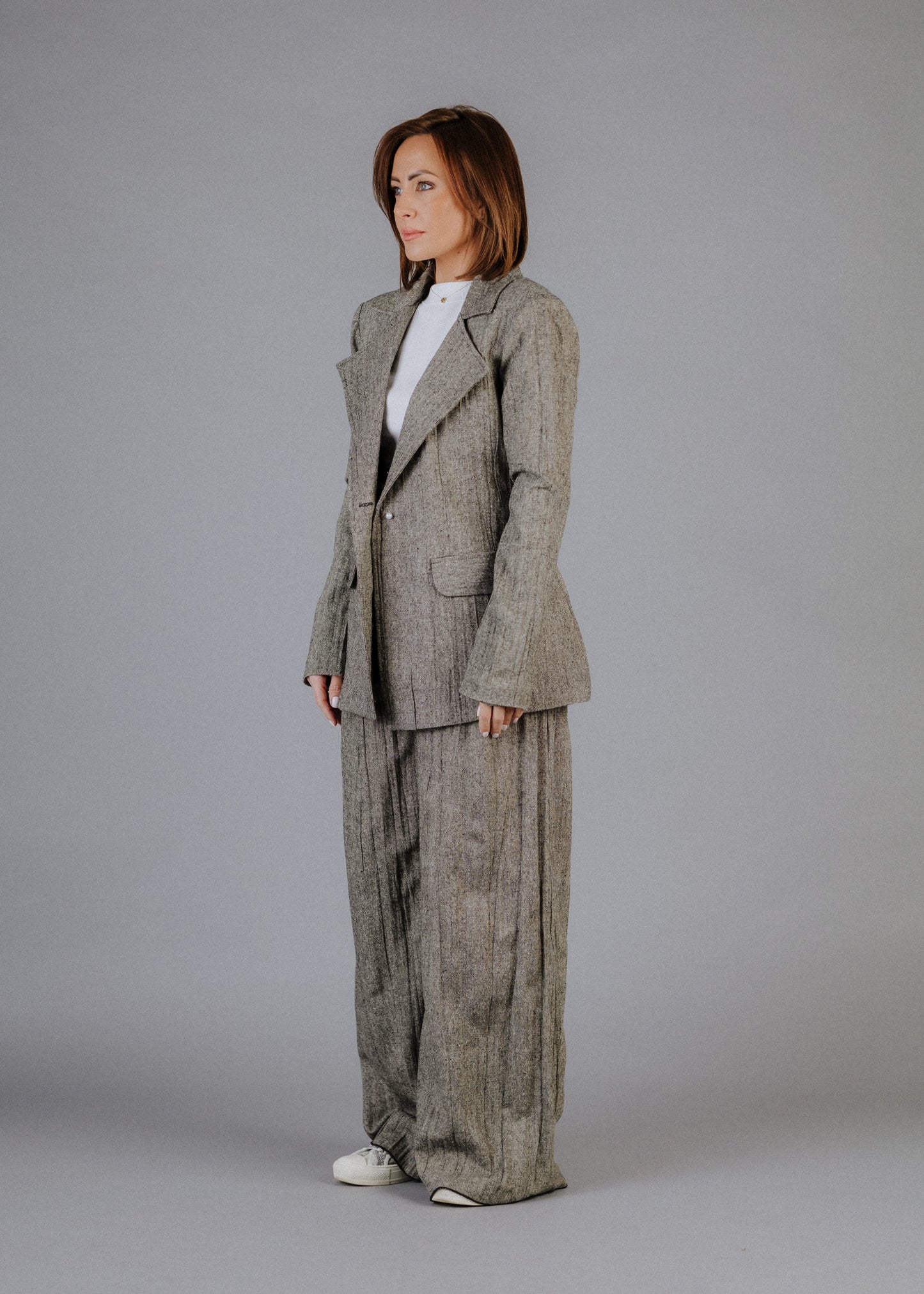 GYŰRT TWEED ZAKÓ GYAPJÚVAL