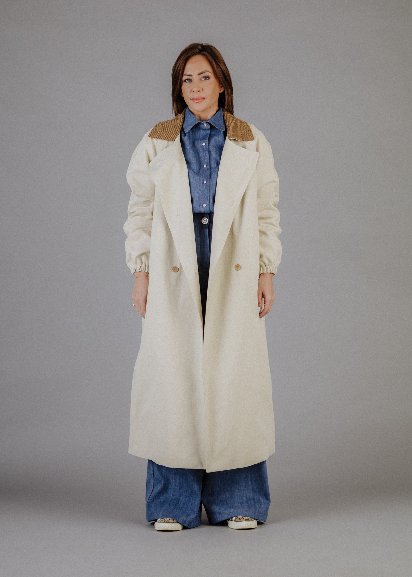 TWILL BALLONKABÁT KORDBÁRSONY GALLÉRRAL