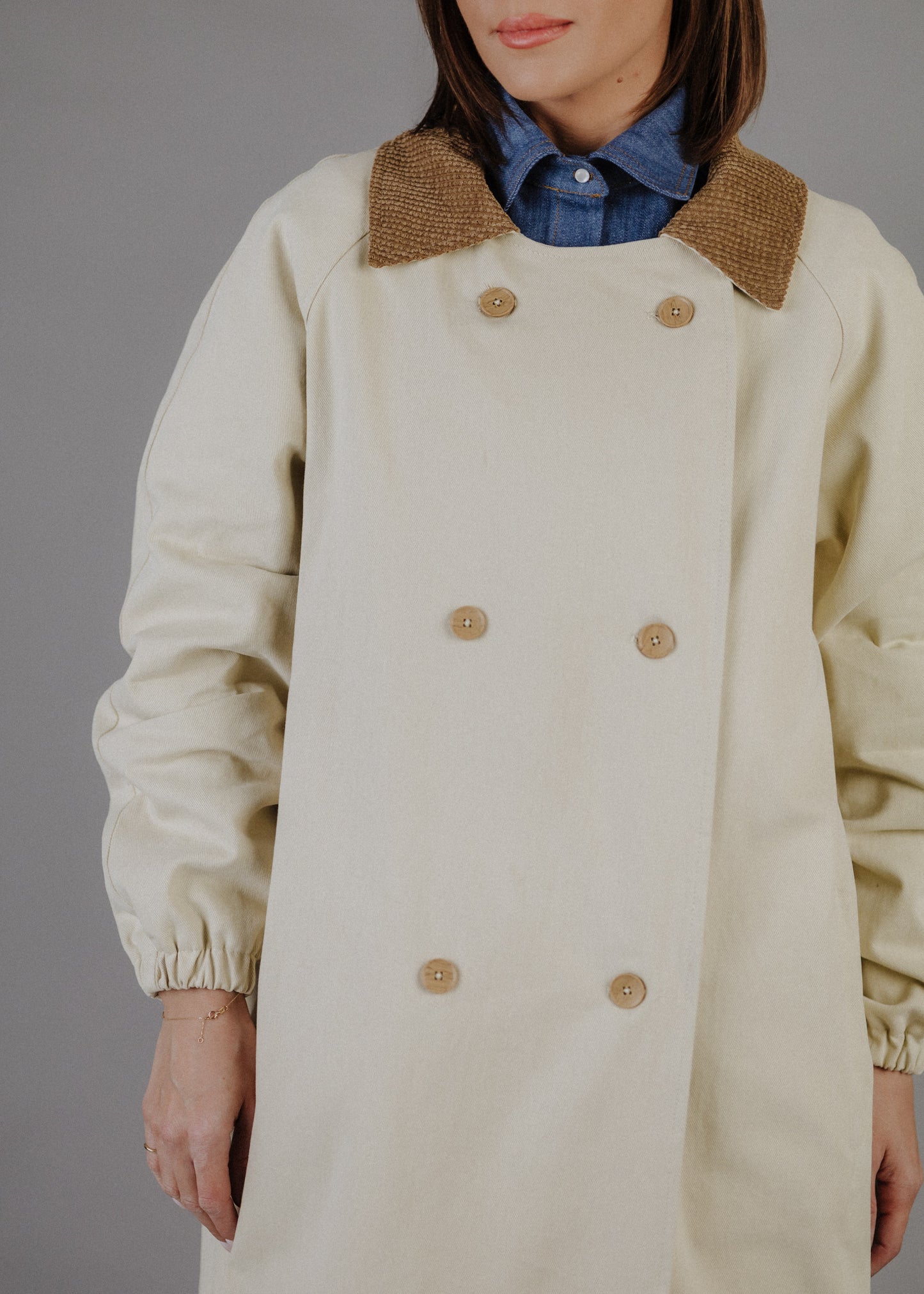 TWILL BALLONKABÁT KORDBÁRSONY GALLÉRRAL