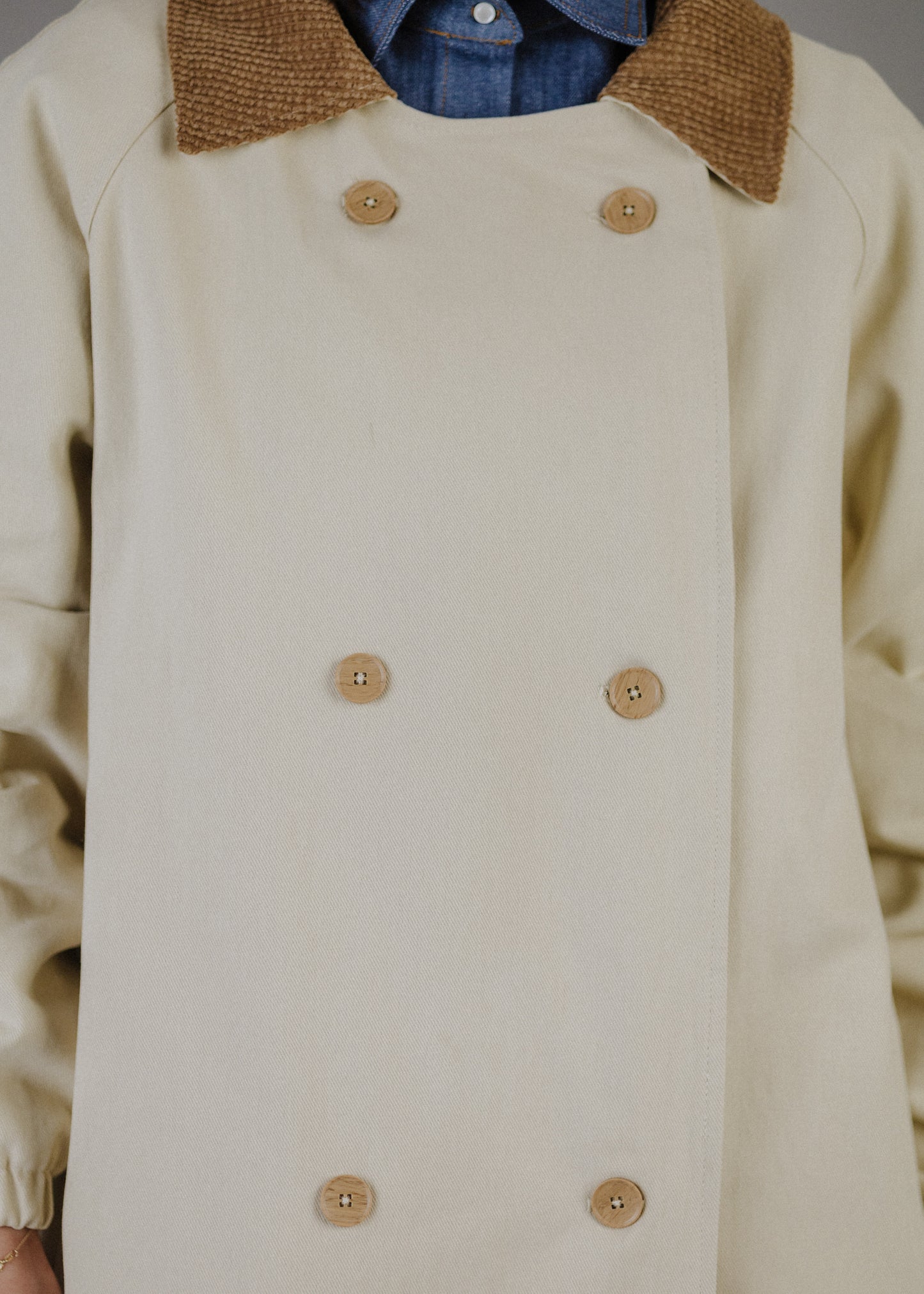 TWILL BALLONKABÁT KORDBÁRSONY GALLÉRRAL