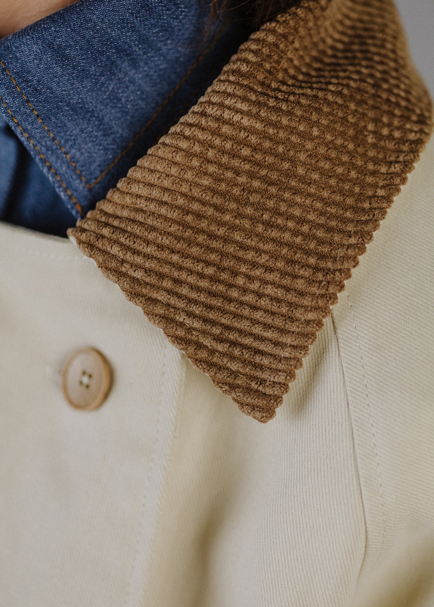 TWILL BALLONKABÁT KORDBÁRSONY GALLÉRRAL