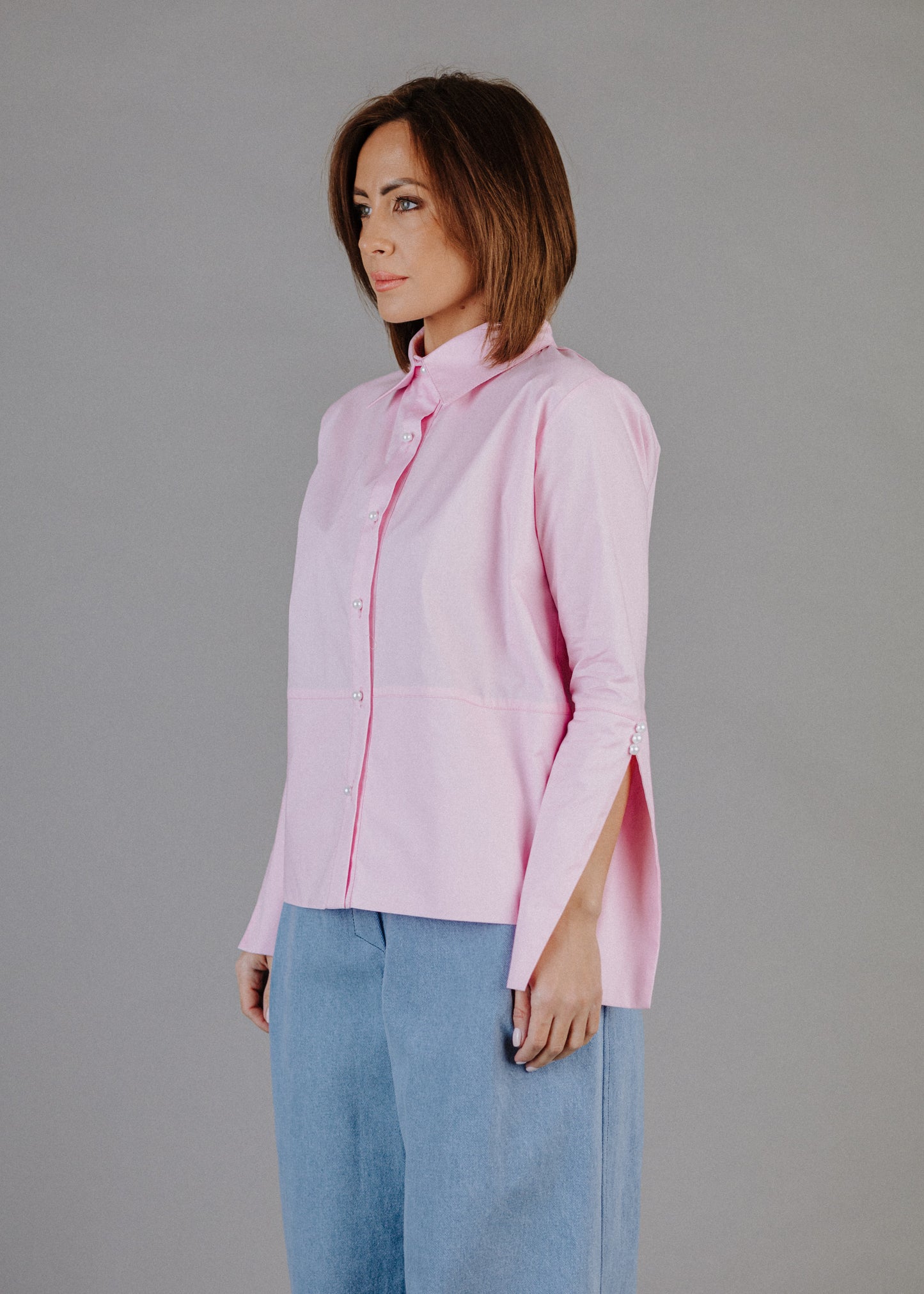 RÓZSASZÍN PUPLIN ING