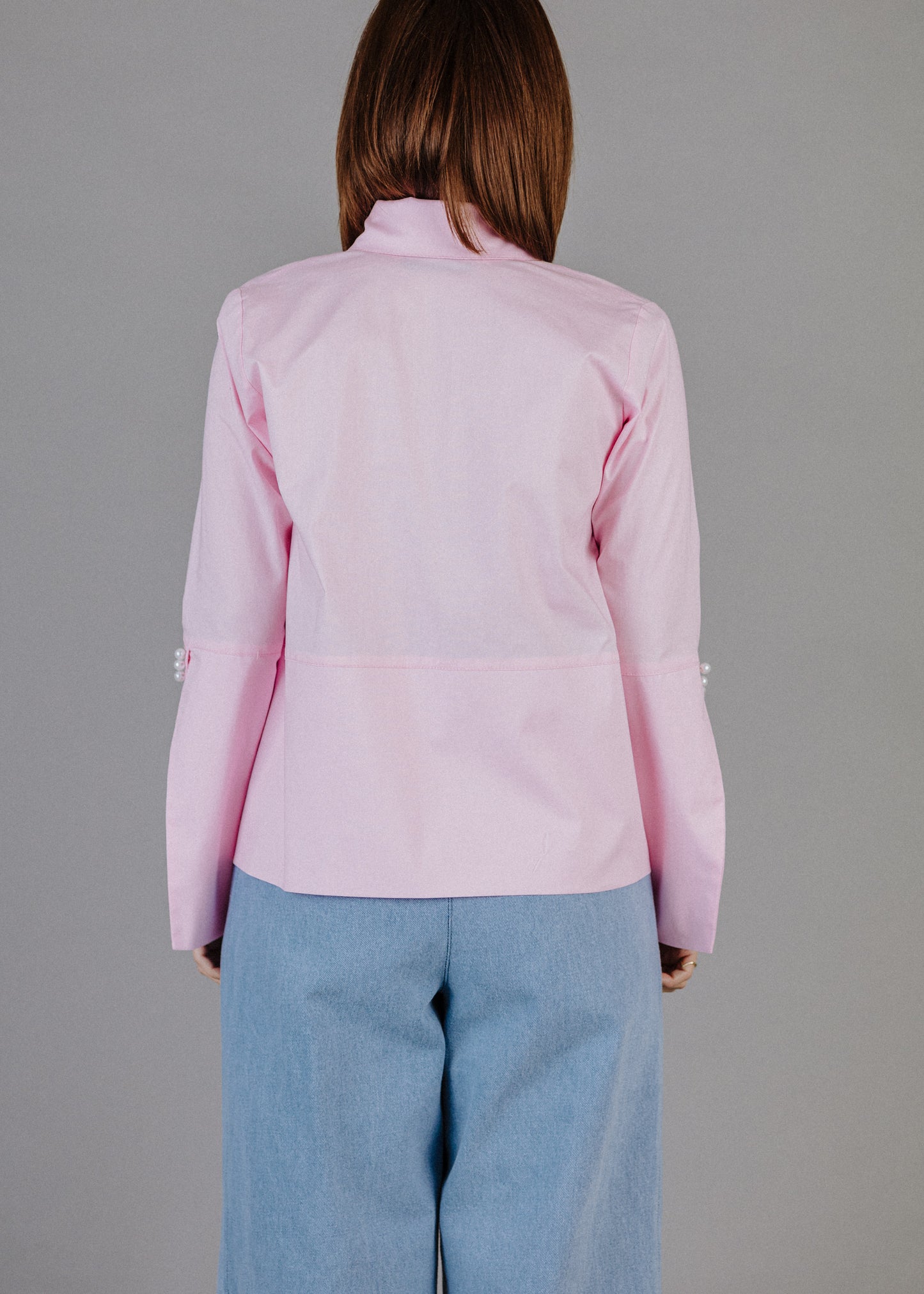 RÓZSASZÍN PUPLIN ING