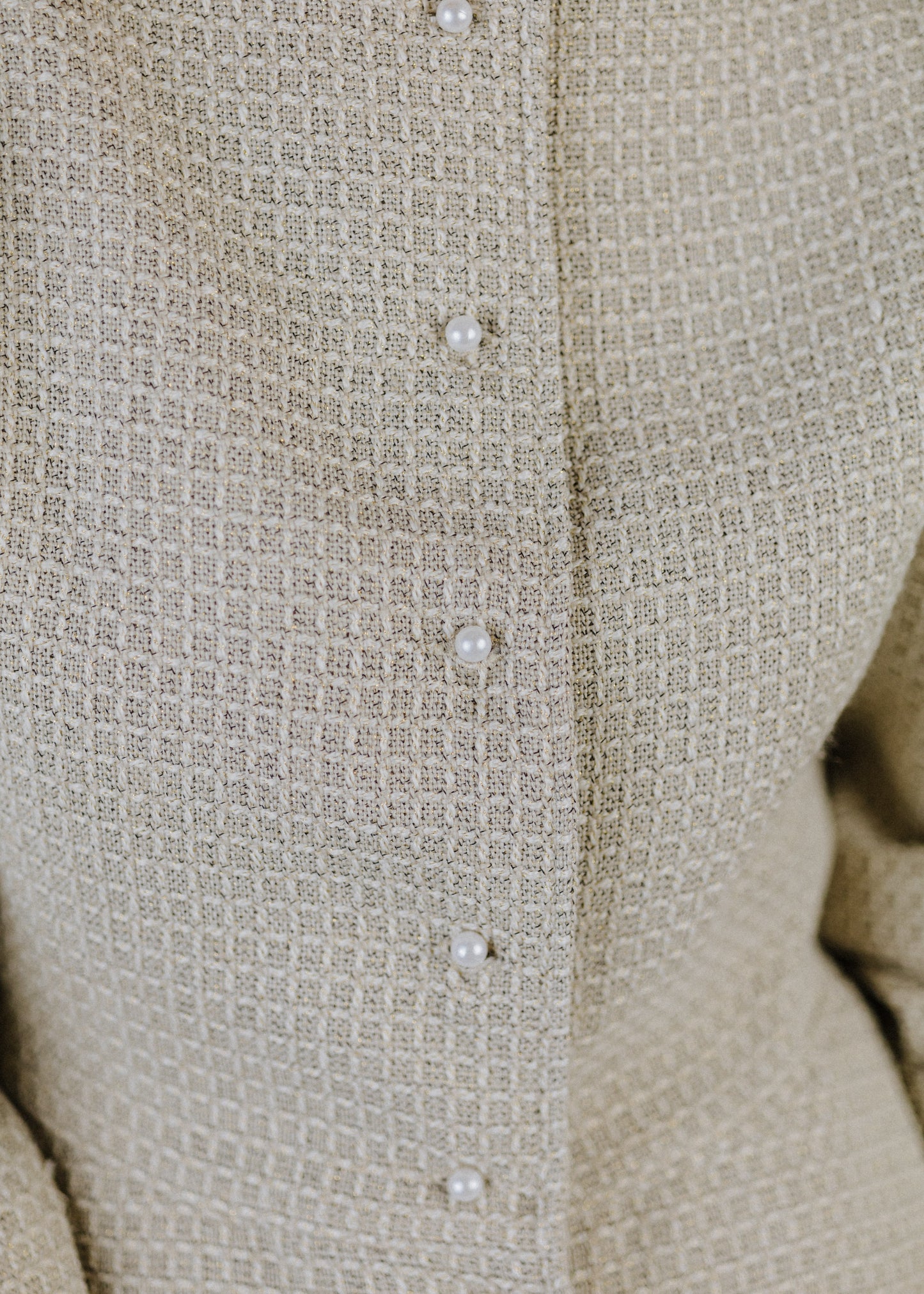 BOUCLÉ PEPLUM FELSŐ