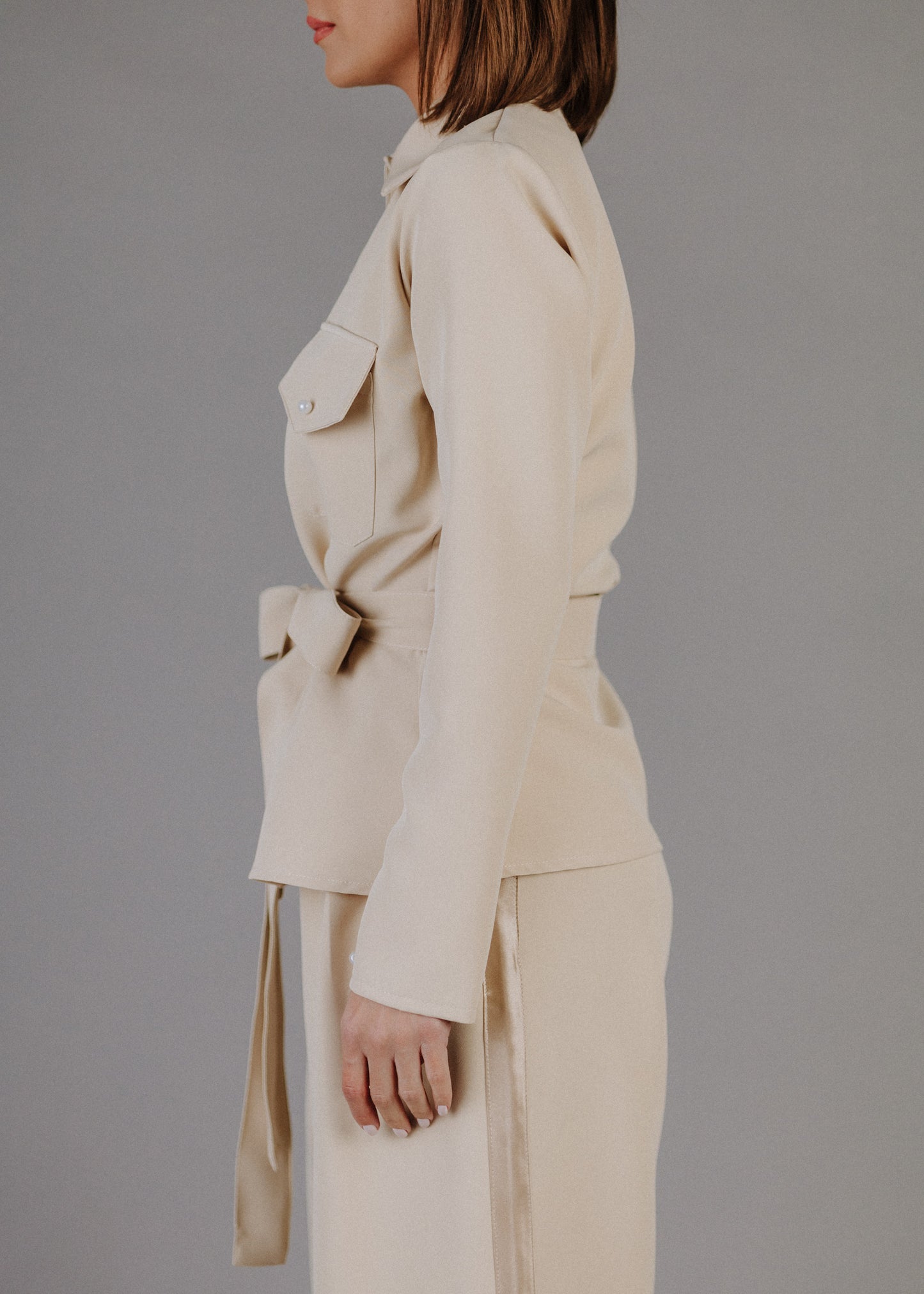 SAFARI FAZONÚ BÉZS ING