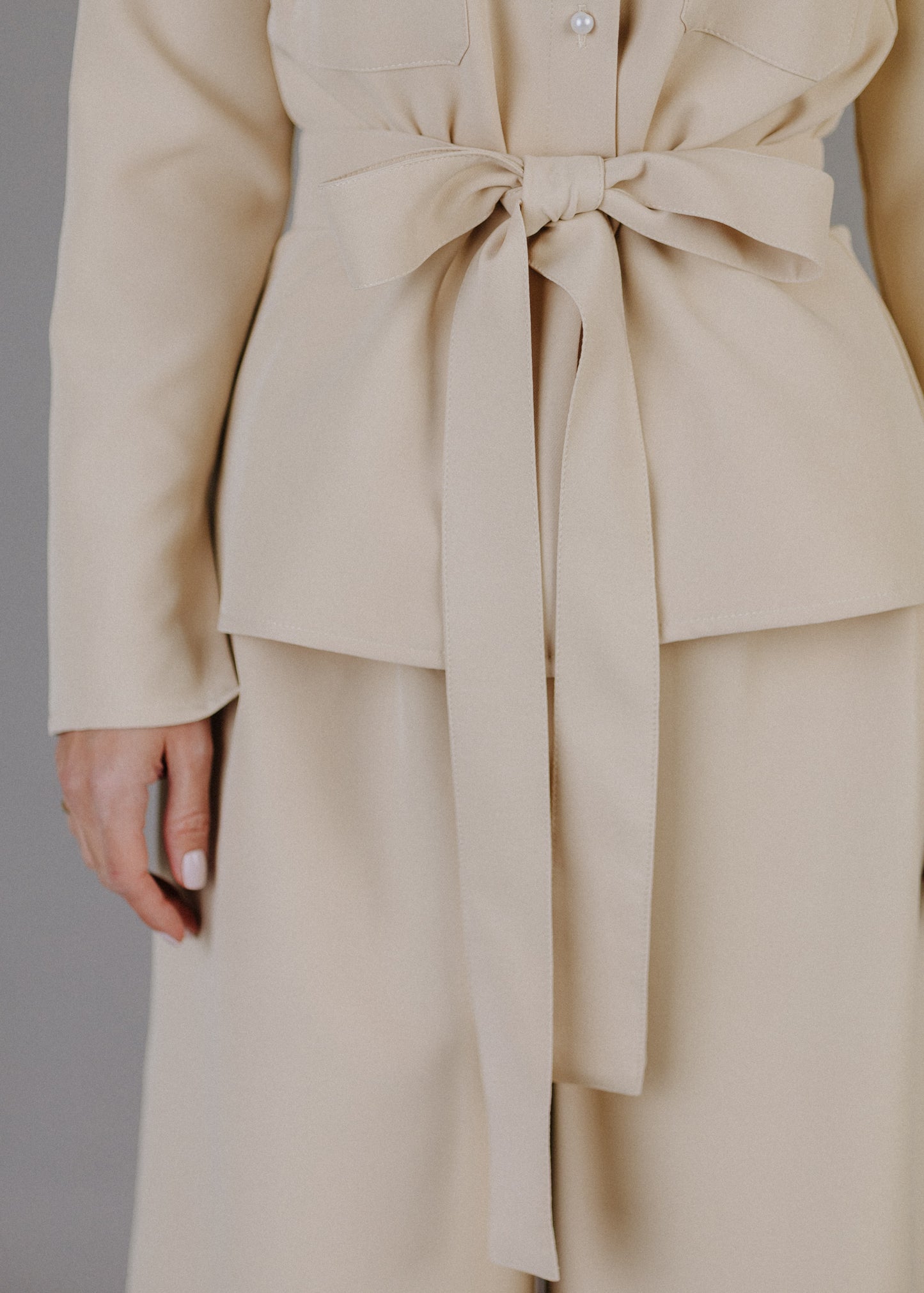 SAFARI FAZONÚ BÉZS ING