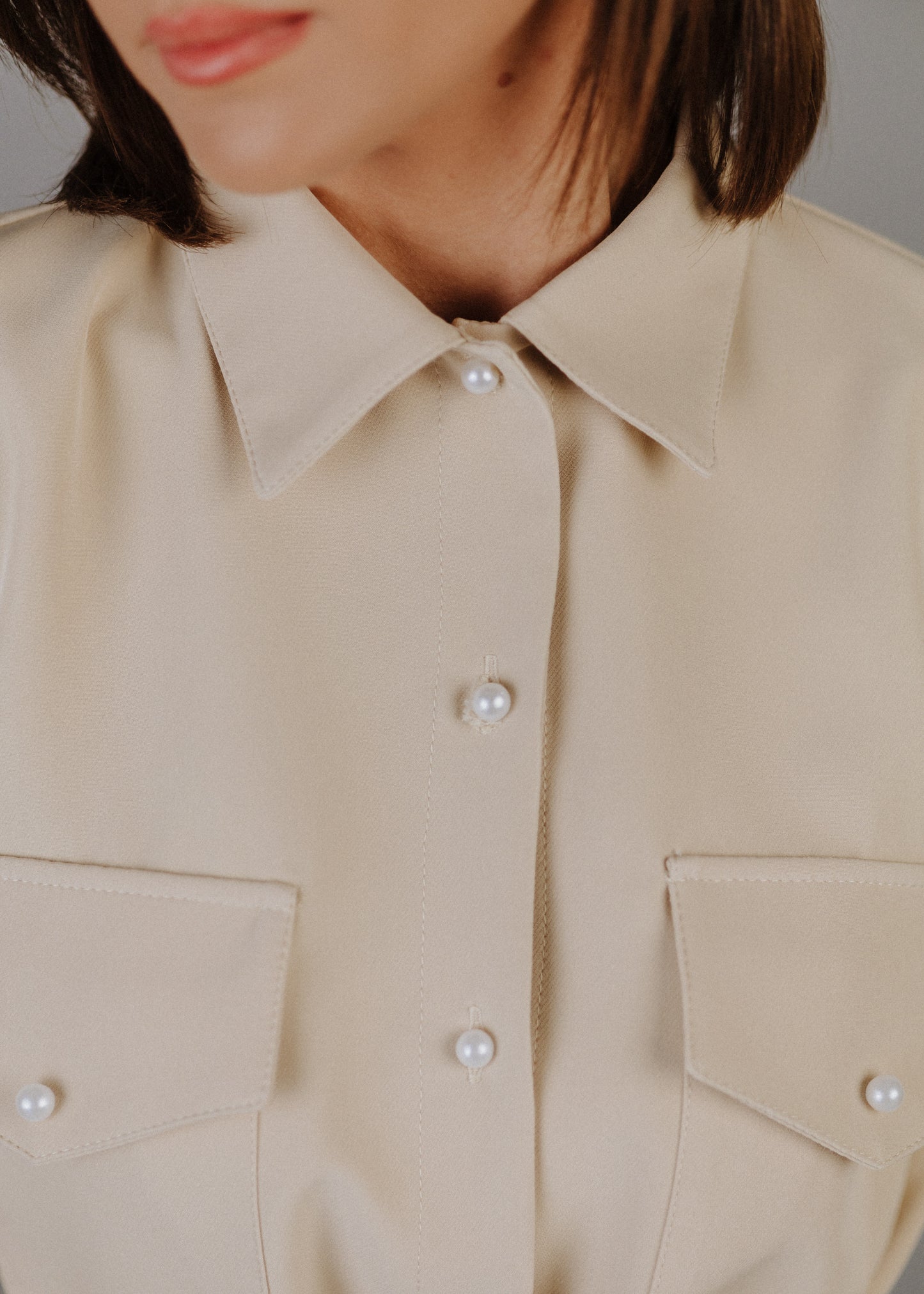 SAFARI FAZONÚ BÉZS ING