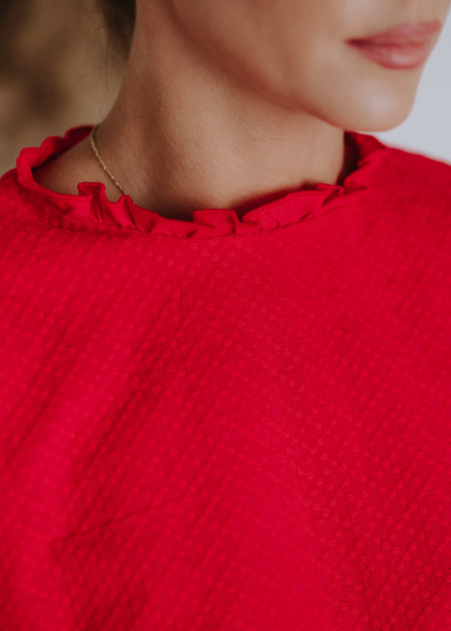 Textured Madeira Blouse