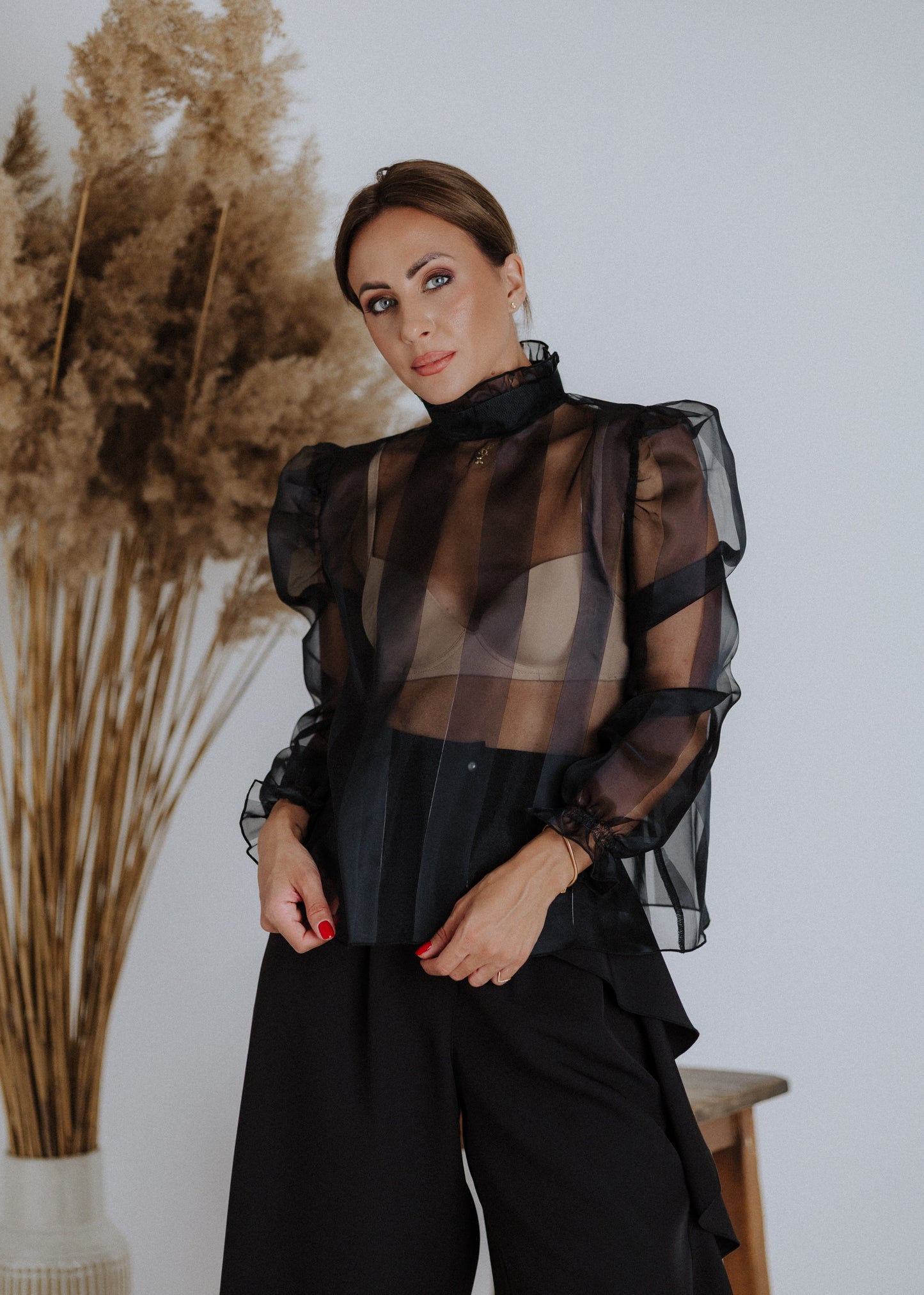 Organza blúz