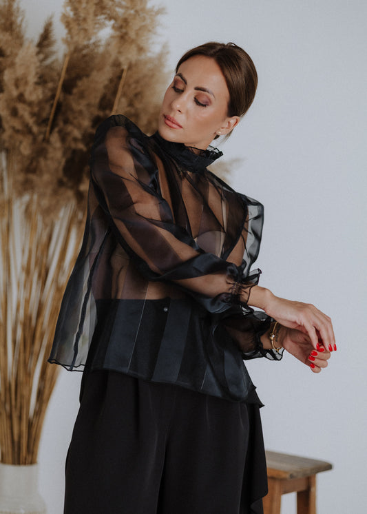 Organza blúz