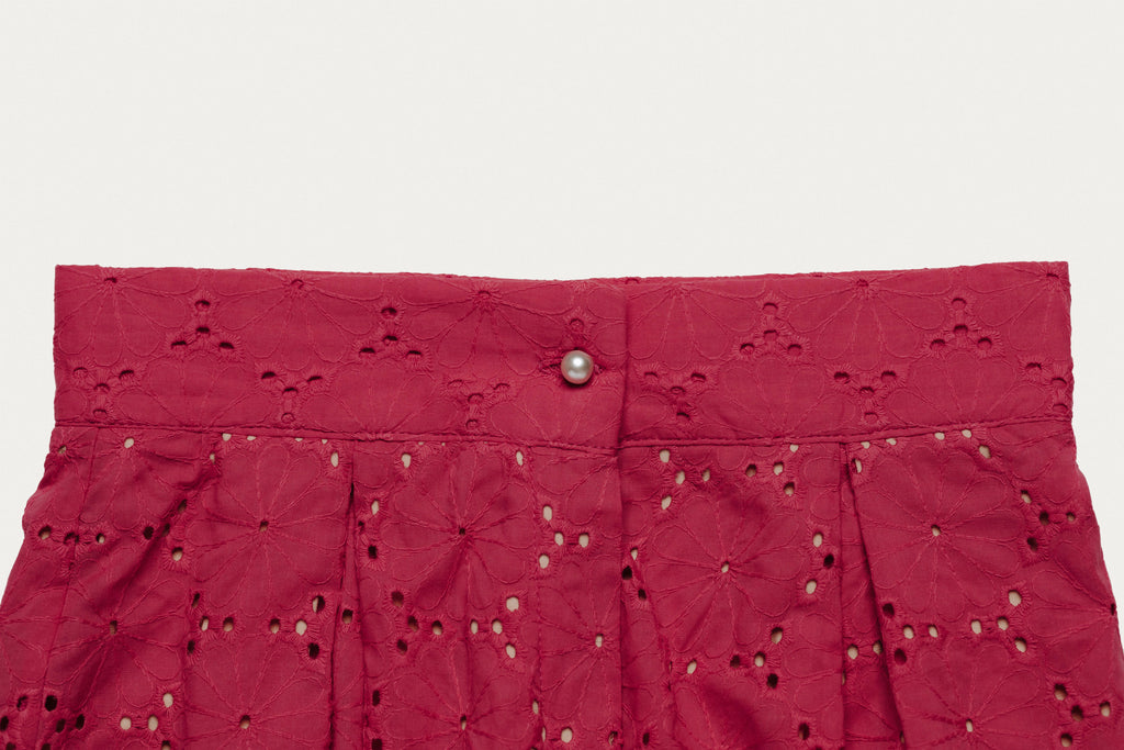 Honey Raspberry Madeira Shorts