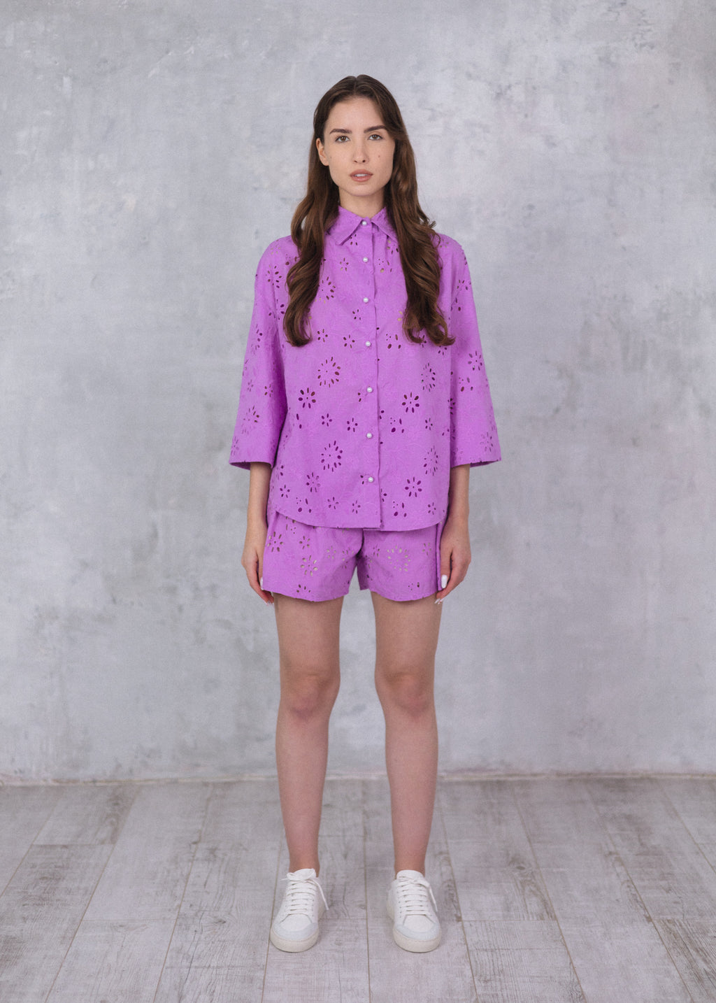 Madeira shorts in lilac