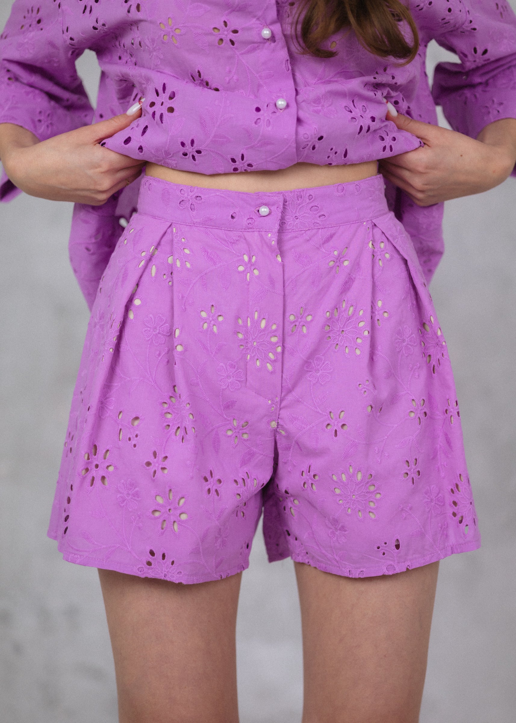 Madeira shorts in lilac