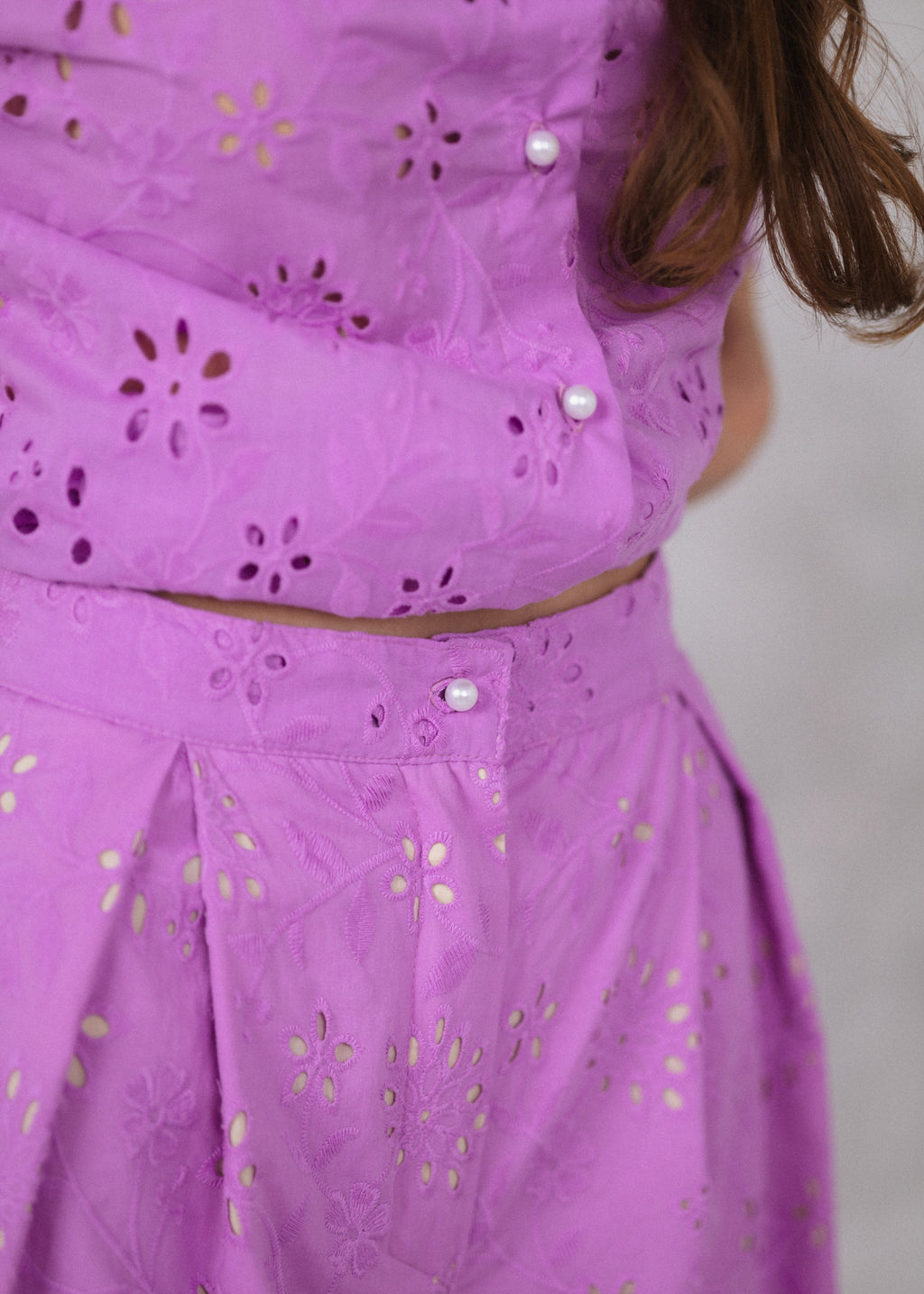Madeira shorts in lilac