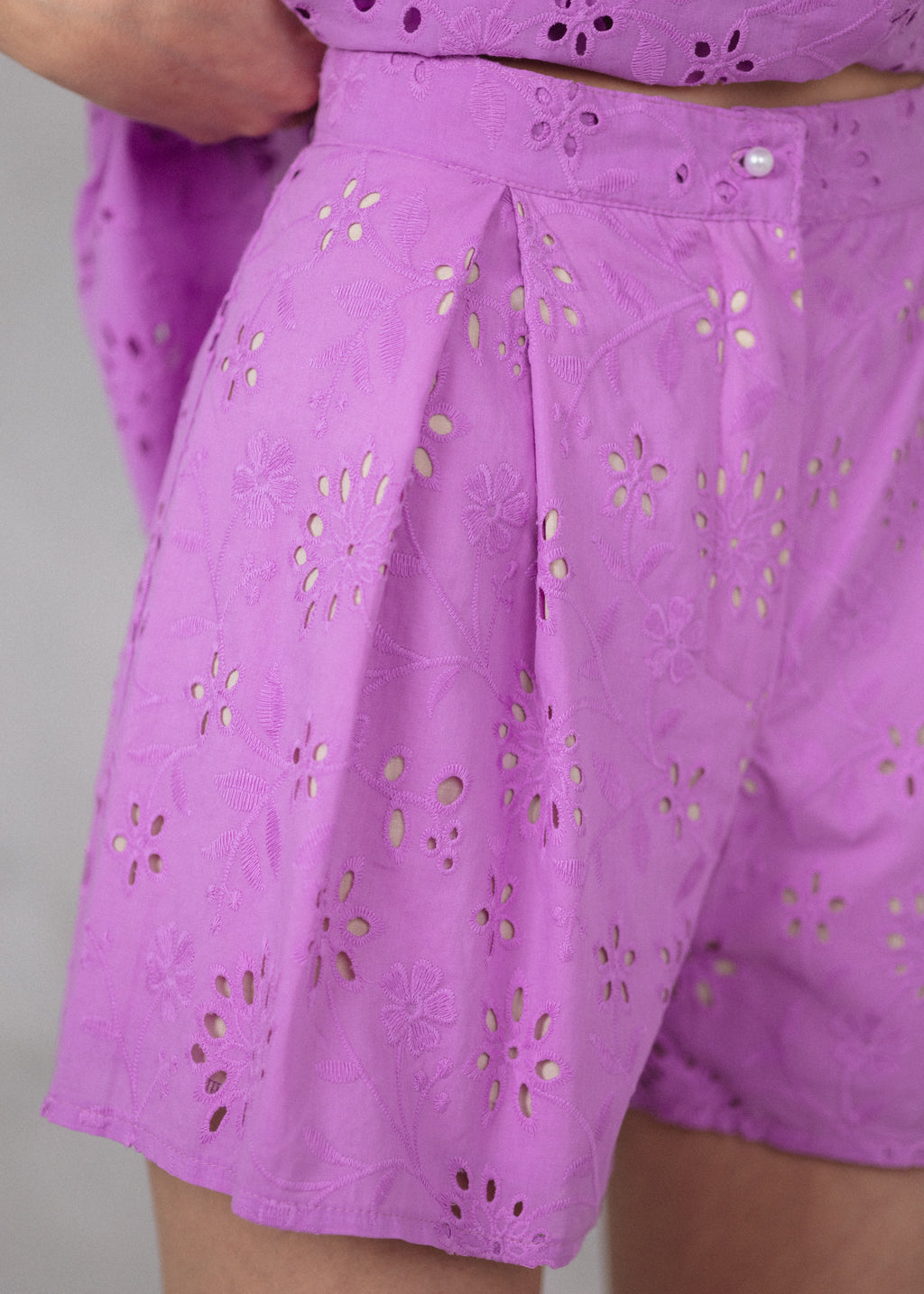 Madeira shorts in lilac
