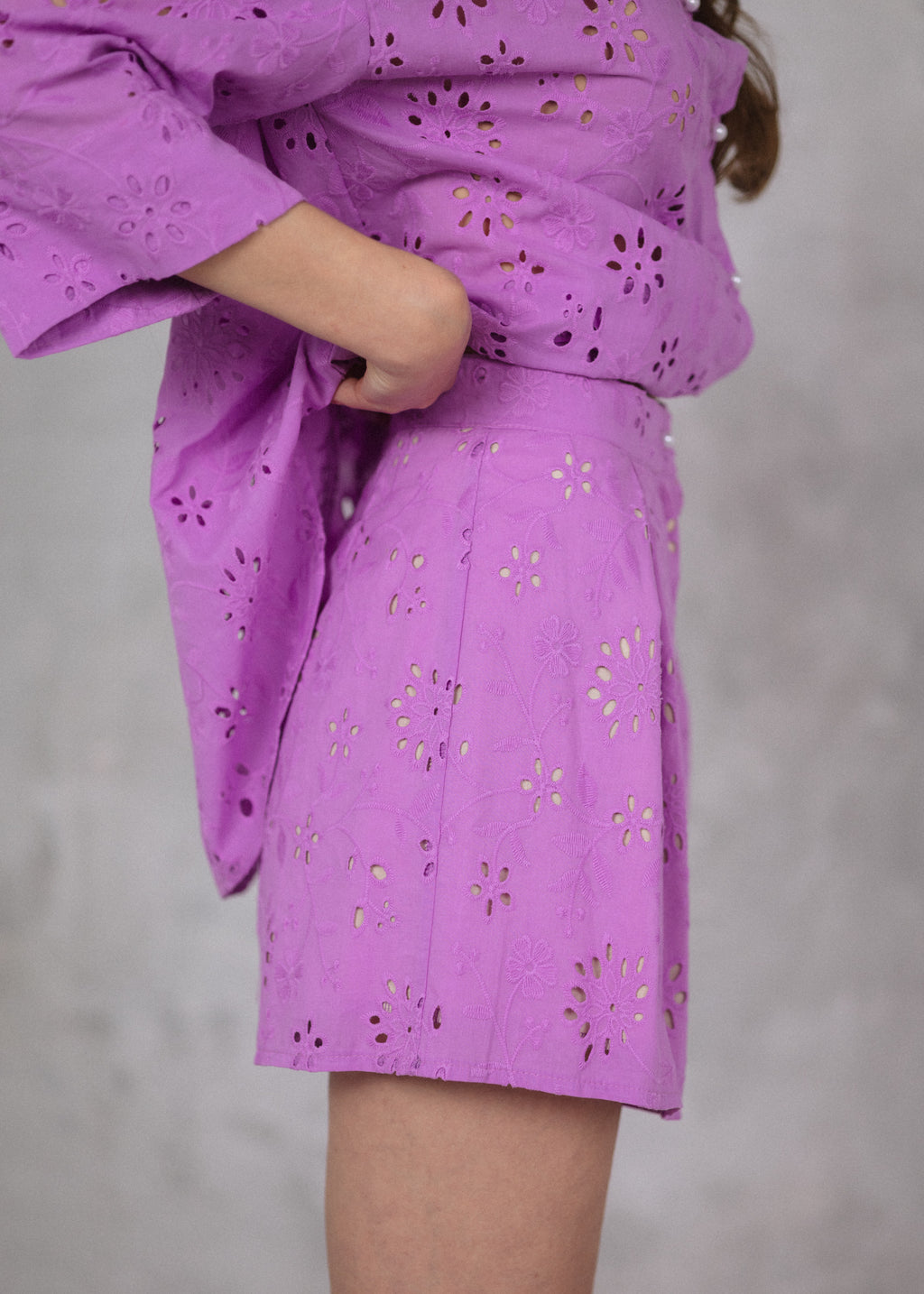 Madeira shorts in lilac