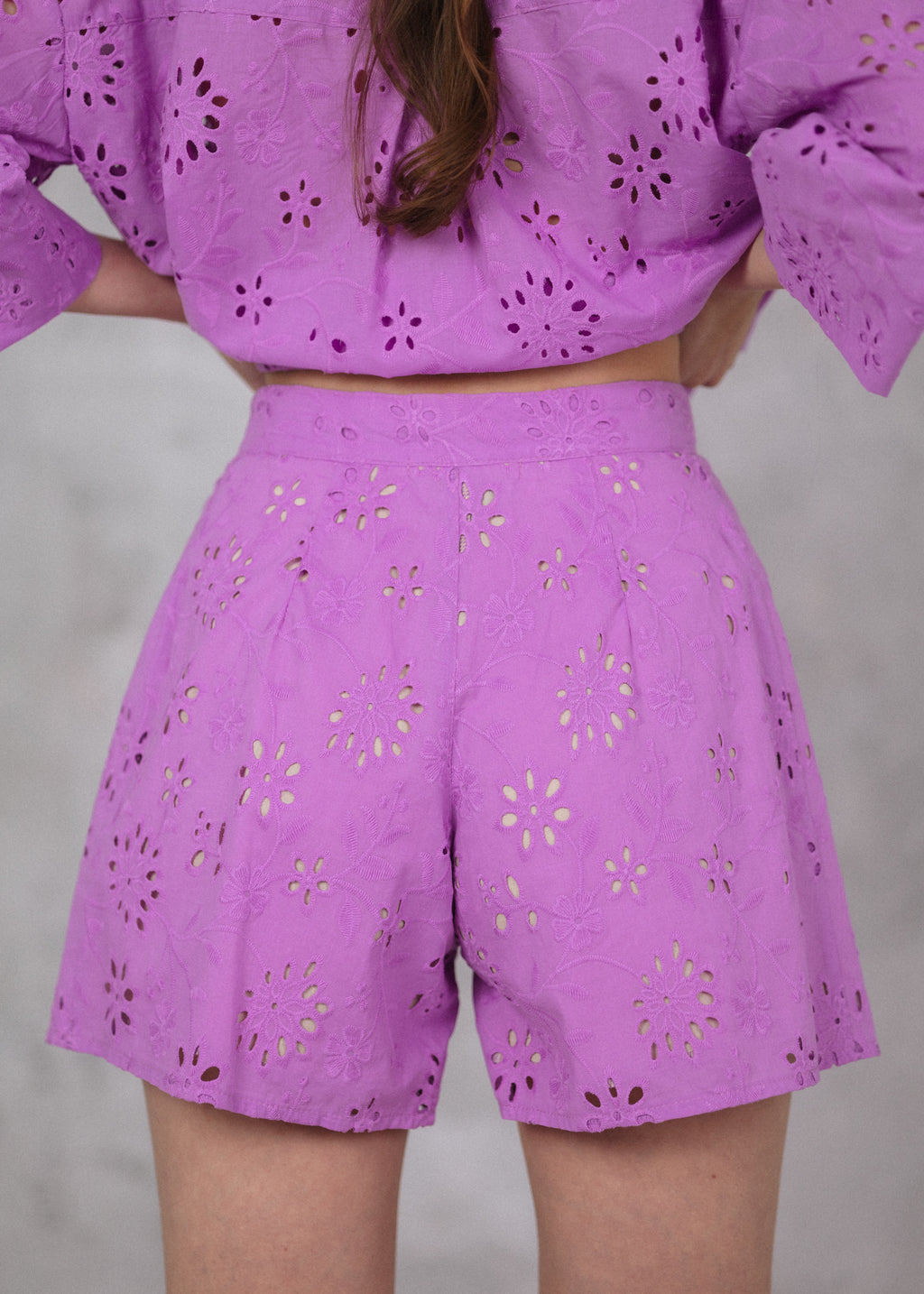 Madeira shorts in lilac