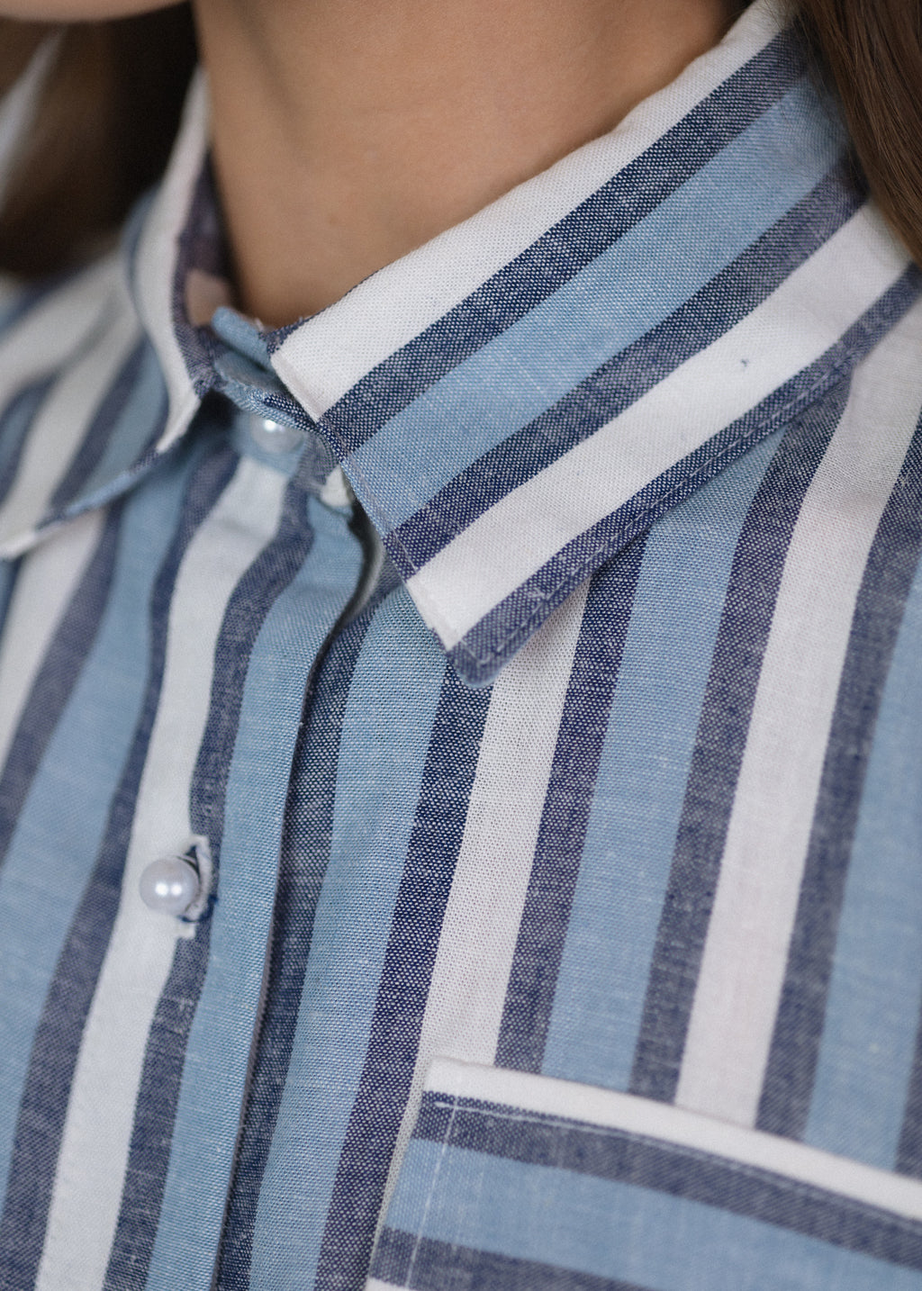 Striped linen shirt