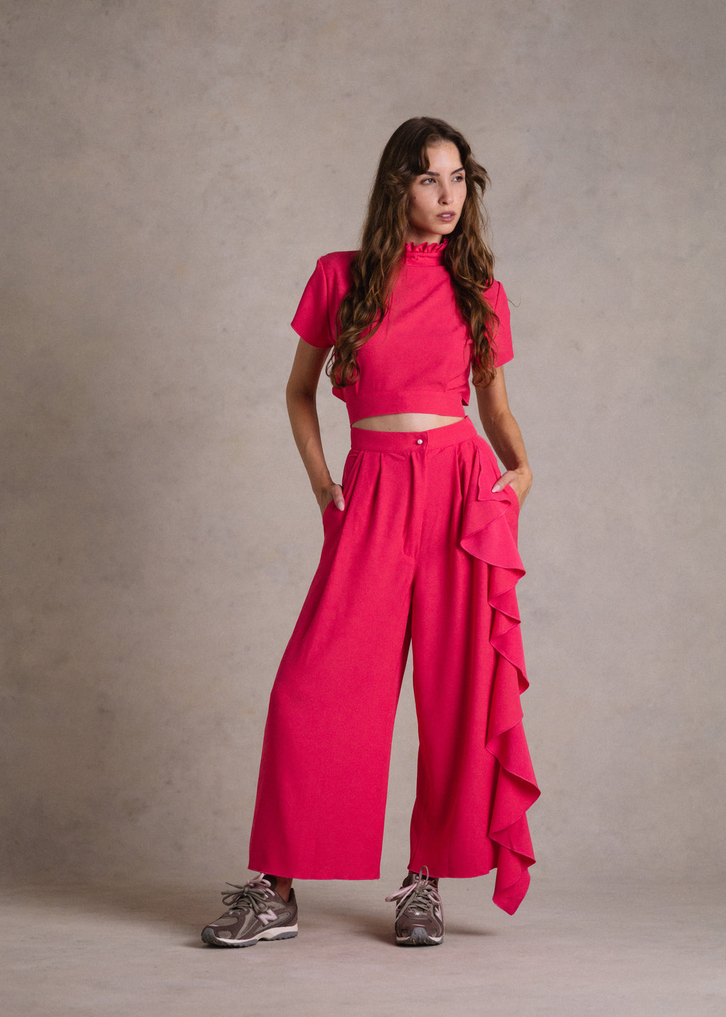 Culotte lokni fodorral