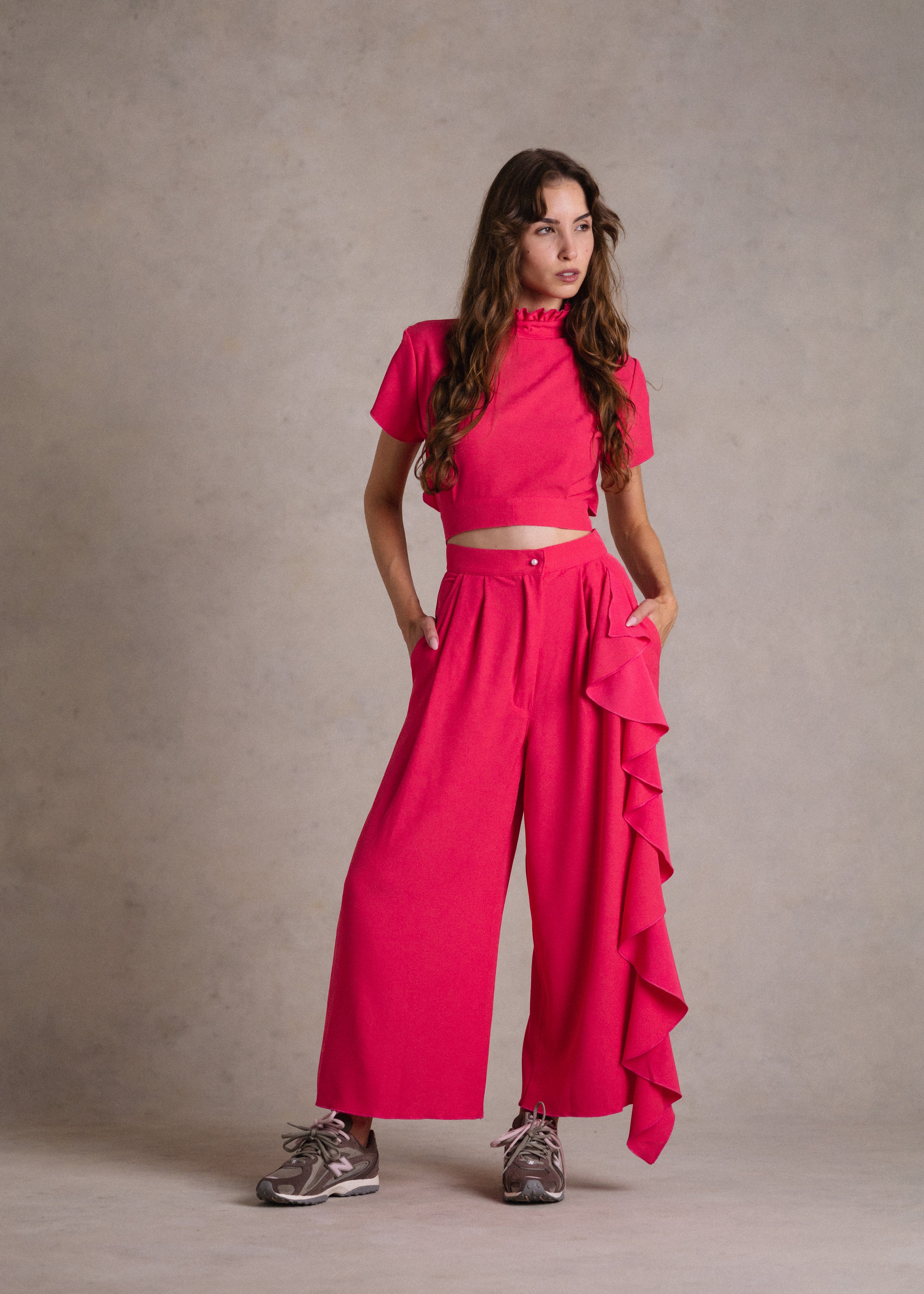 Culotte lokni fodorral
