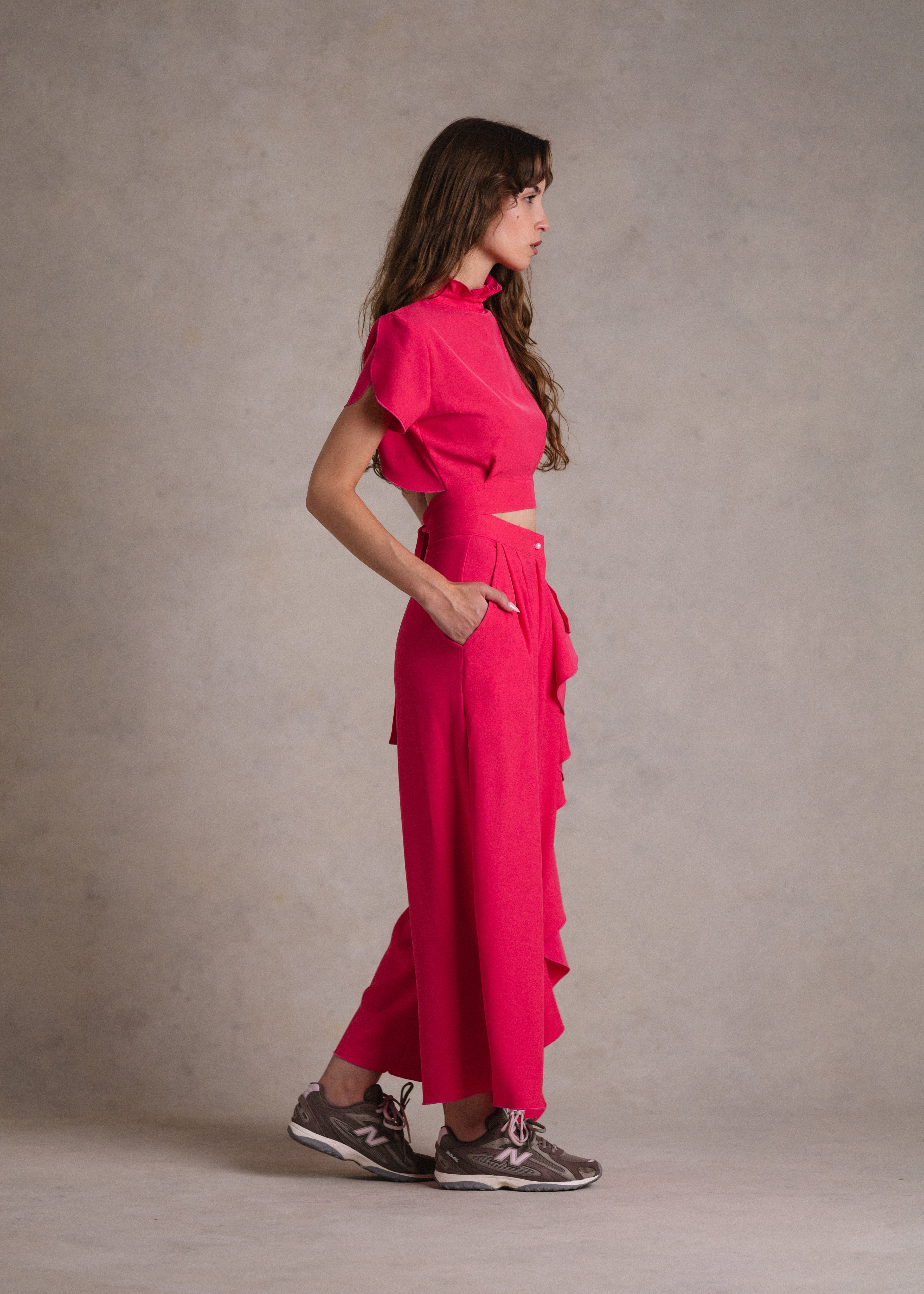 Culotte lokni fodorral