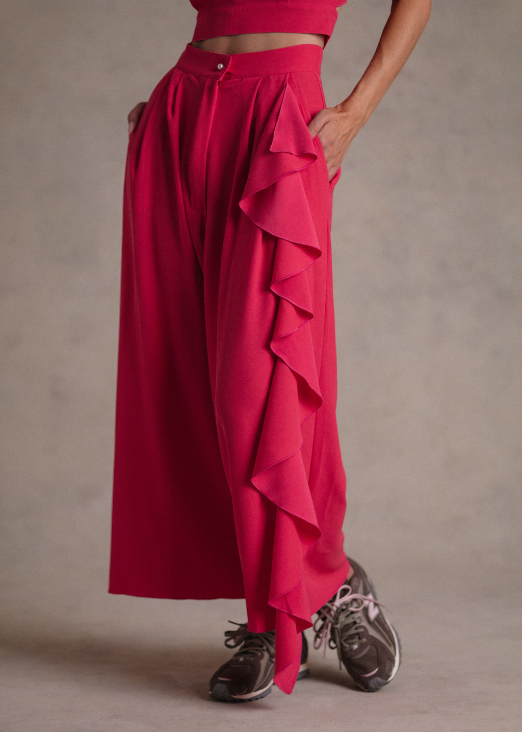 Culotte lokni fodorral