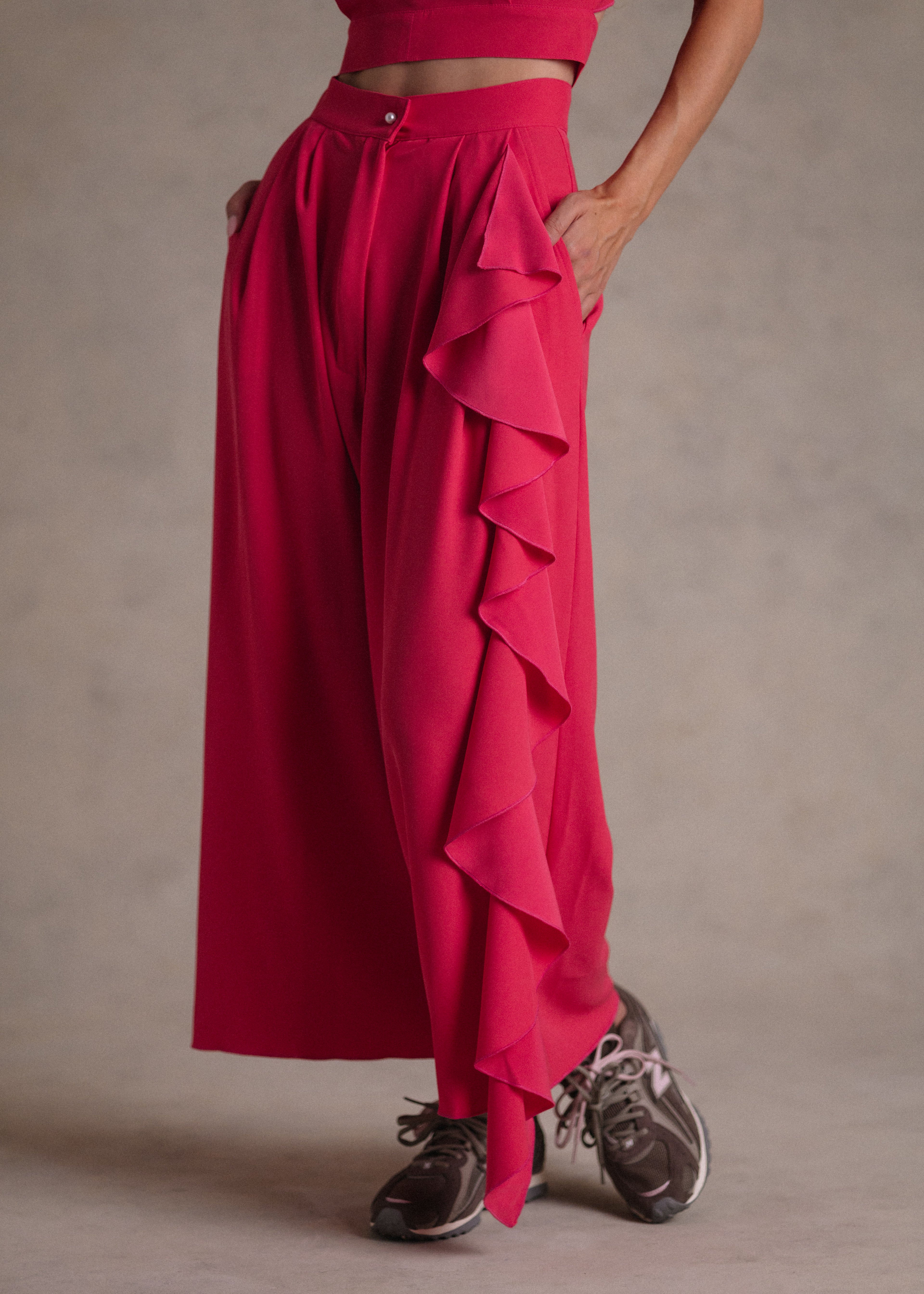 Culotte lokni fodorral