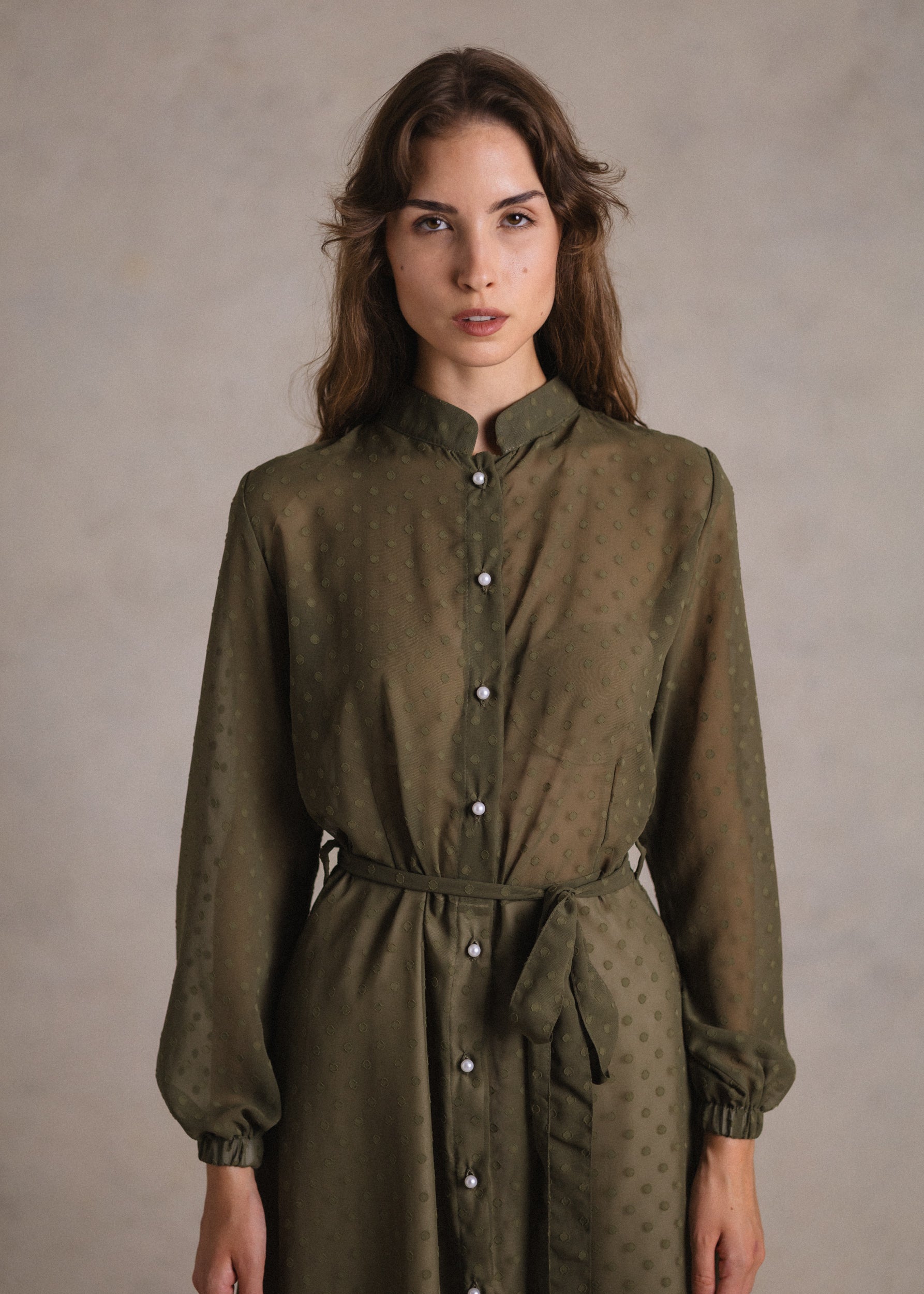 Khaki muszlin imgruha