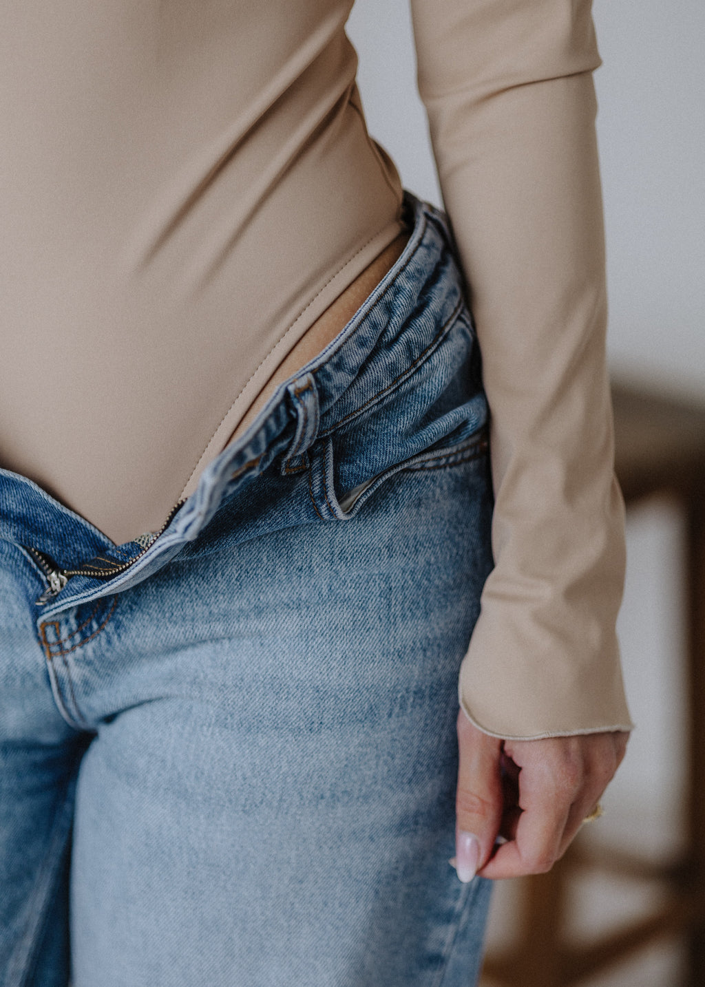 Nude bodysuit
