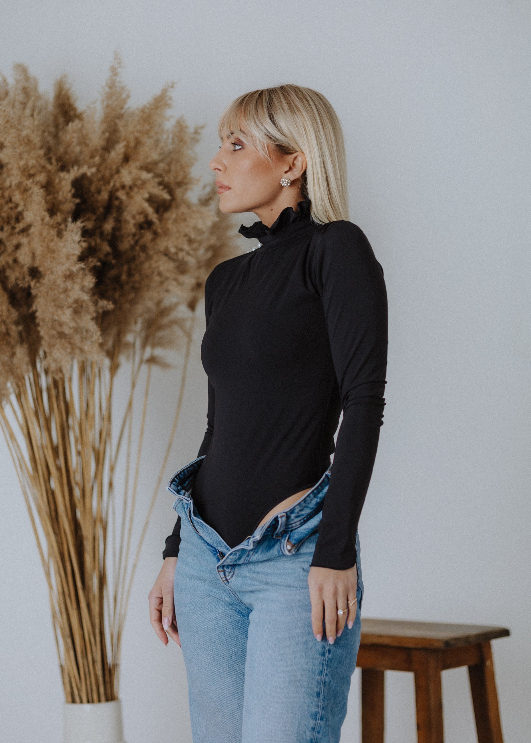 Bodysuit in black