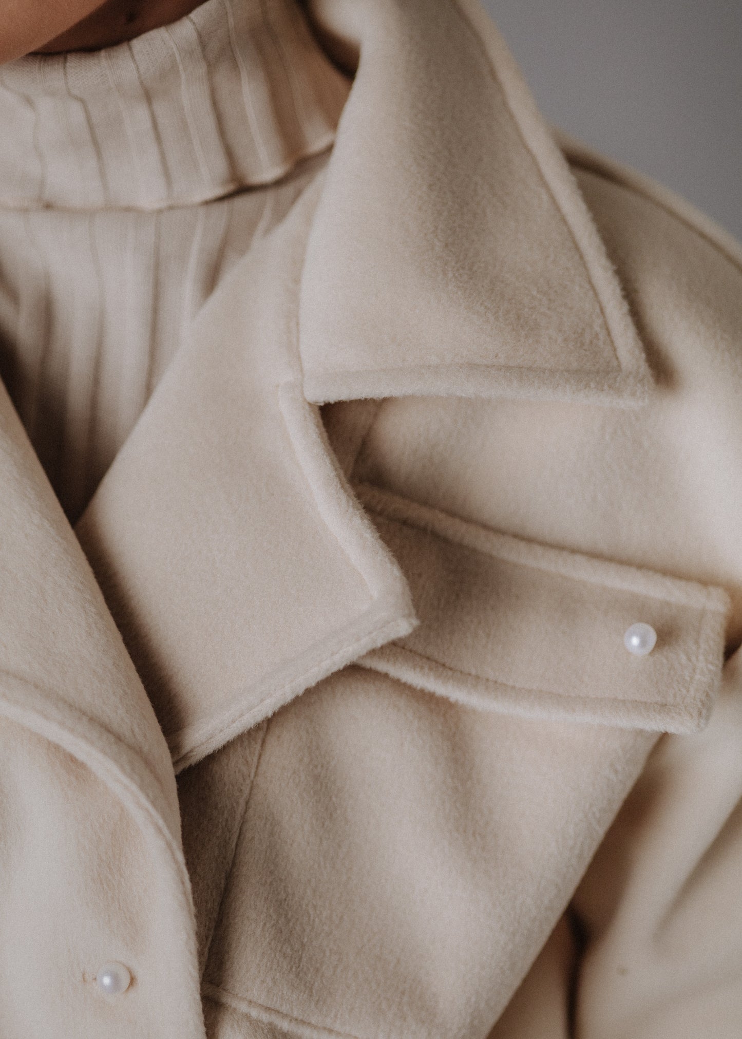 Bomber style fabric jacket