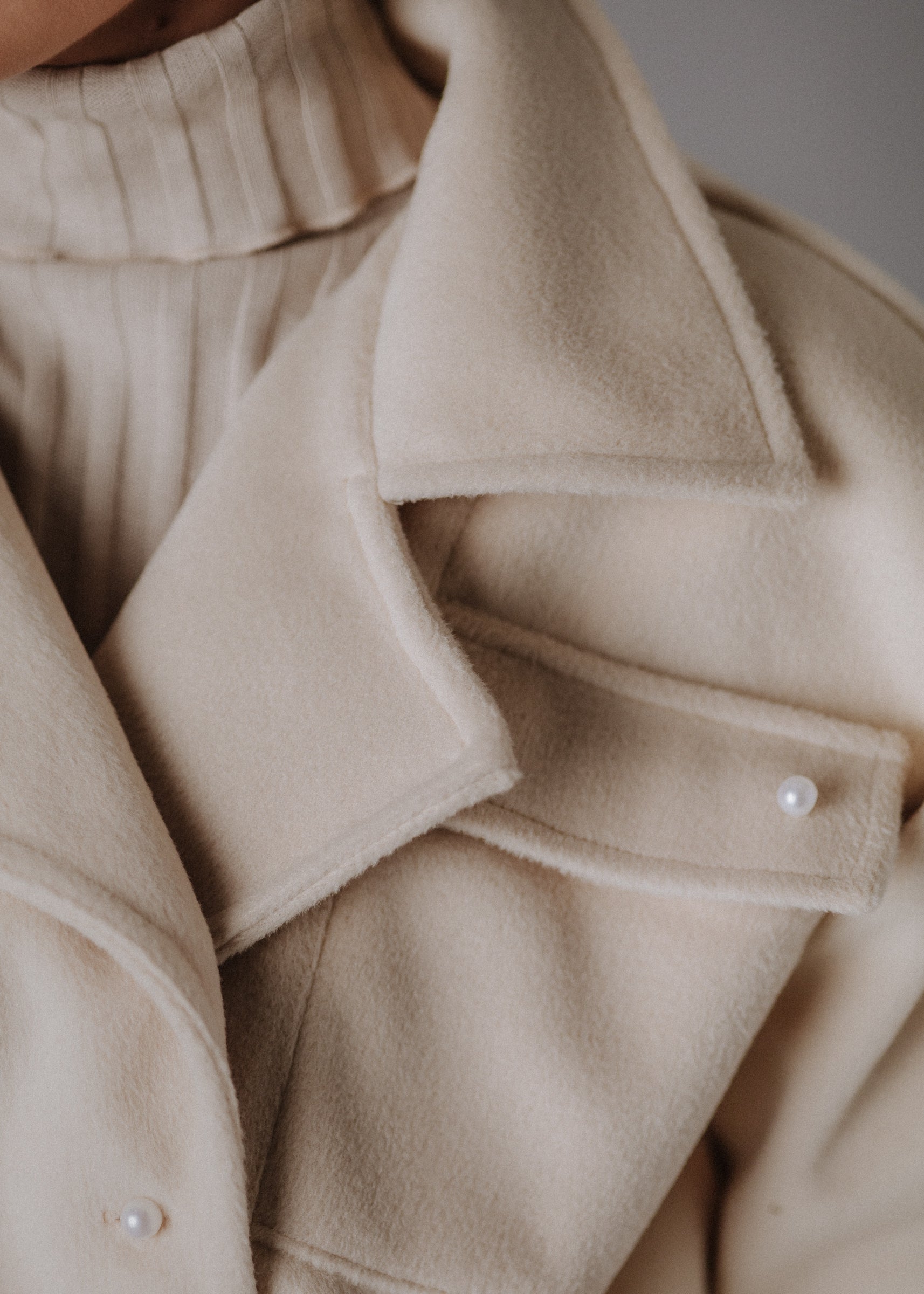 Bomber style fabric jacket
