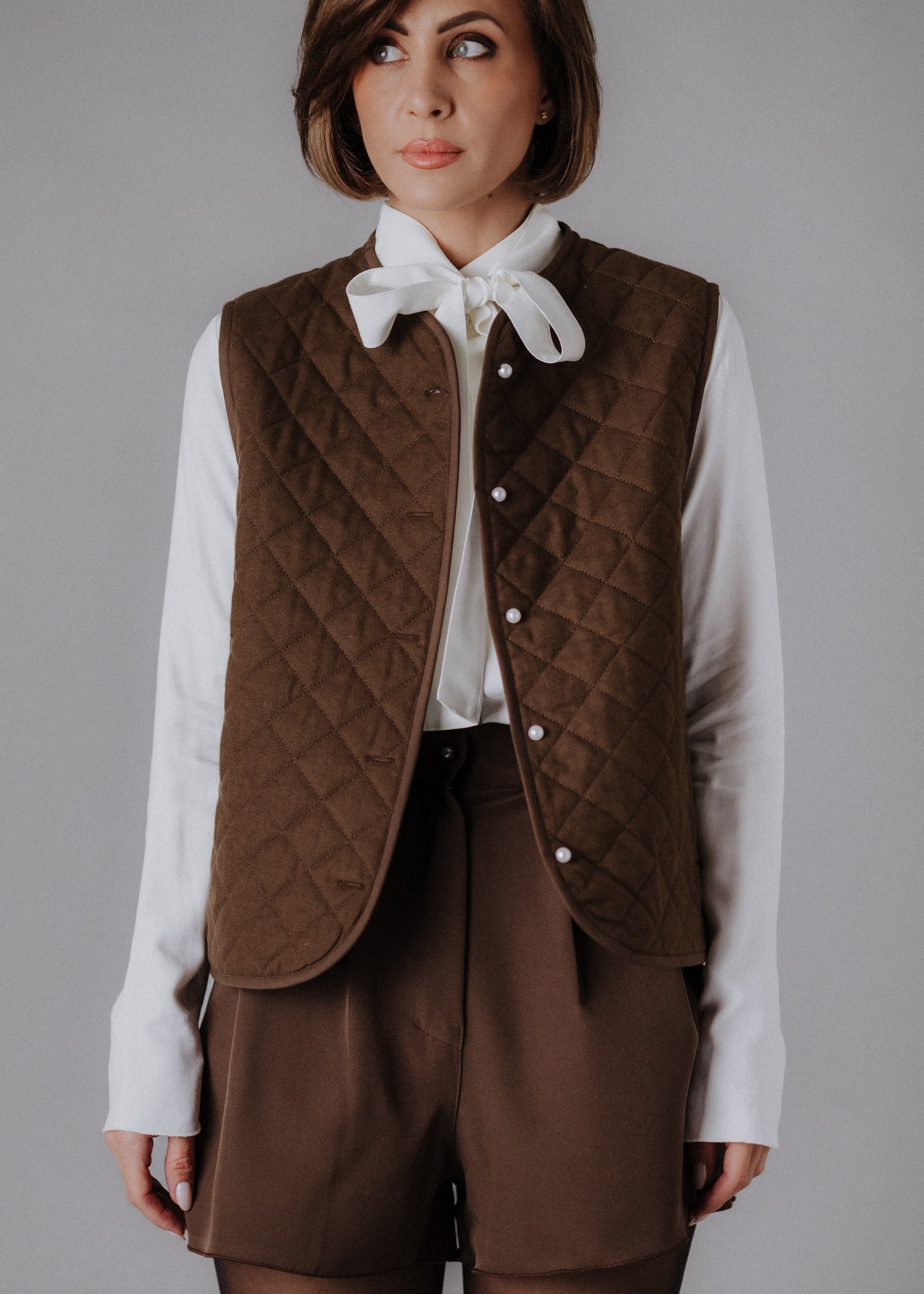Quilted vest