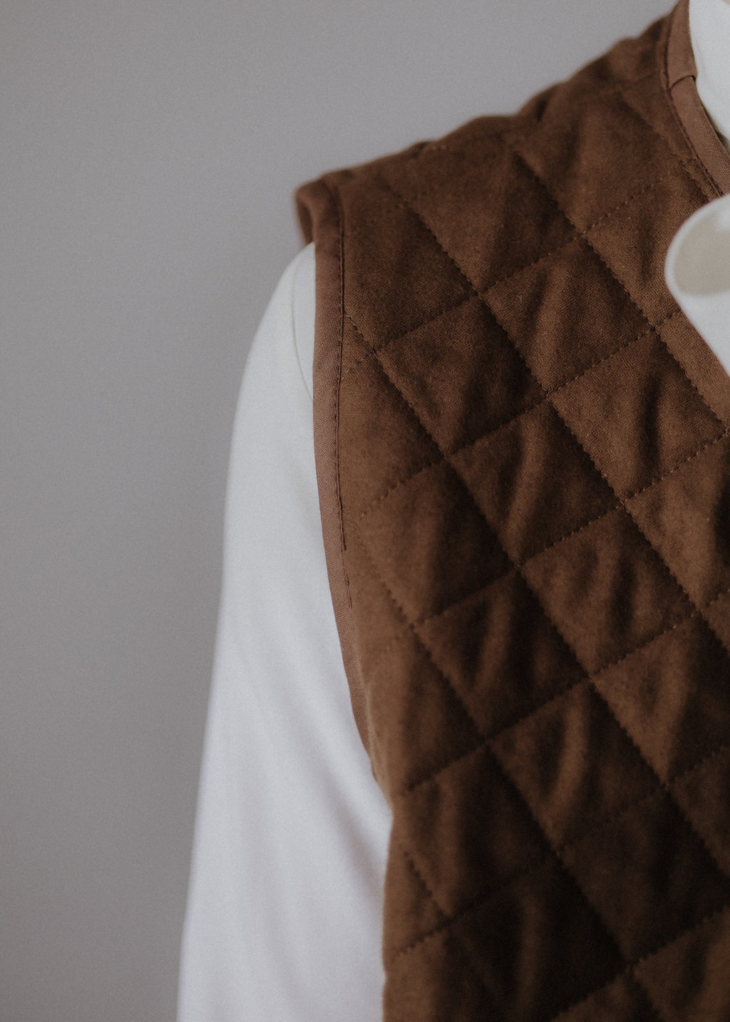 Quilted vest