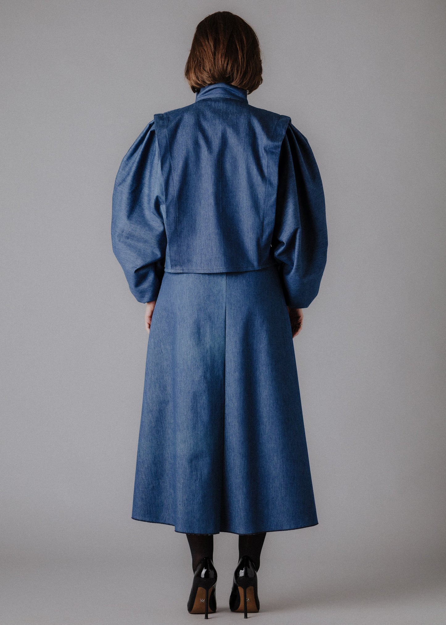 Oversized denim jacket