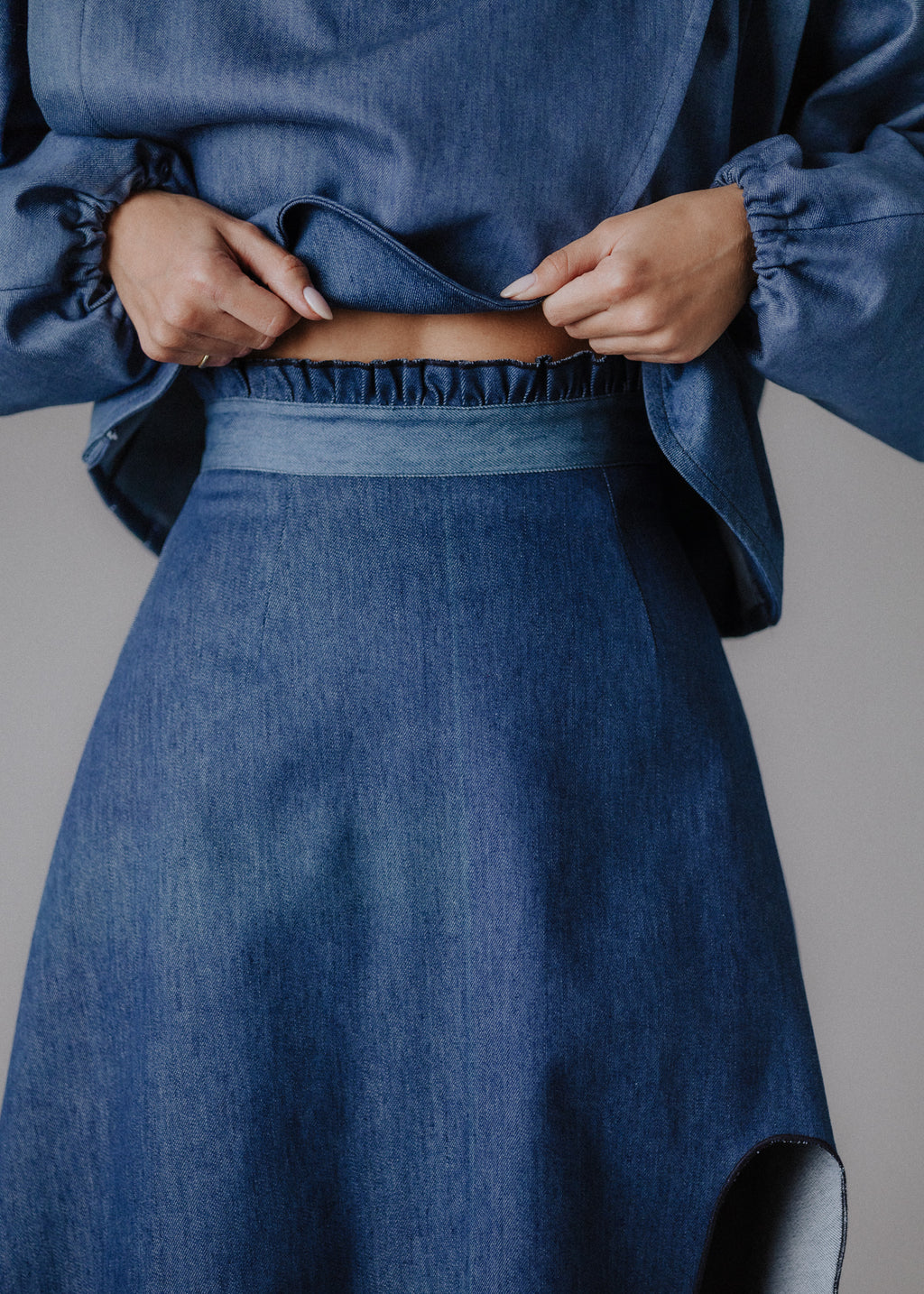Denim skirt
